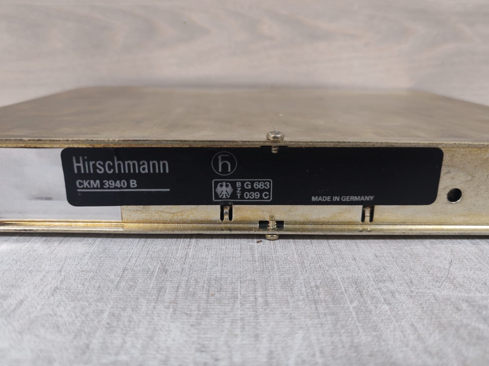 Hirschmann CKM-3940 HIRSCHMANN CKM 3940 B FROM HIRSCHMANN CSE 3000 5