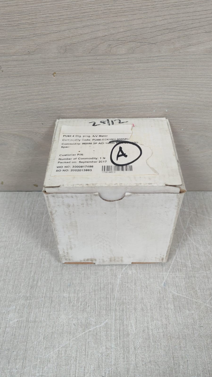 ZIEGLER DPM-PGD3A ZIEGLER DPM / DPM-PGD3A DIGITAL AC AMMETER 40-300V 10