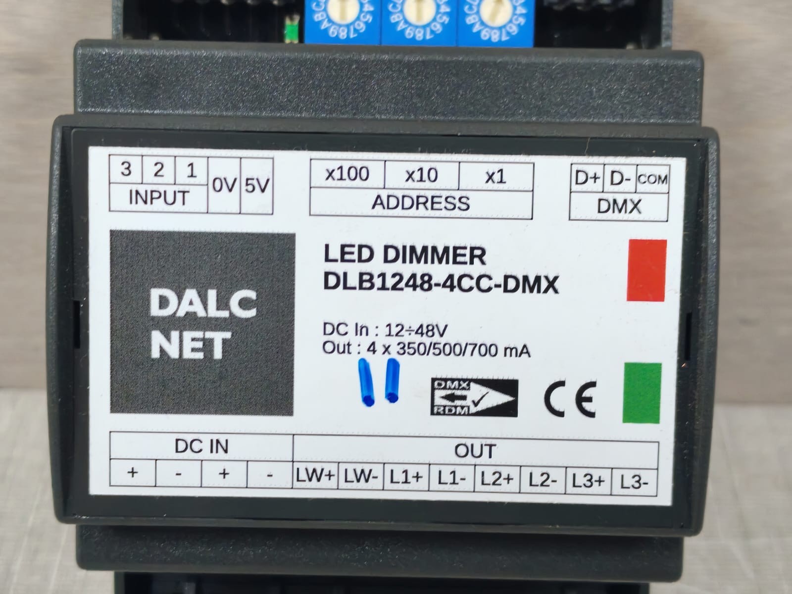 DALC NET DLB1248-4CC-DMX DALC NET DLB1248-4CC-DMX Led Dimmer 2