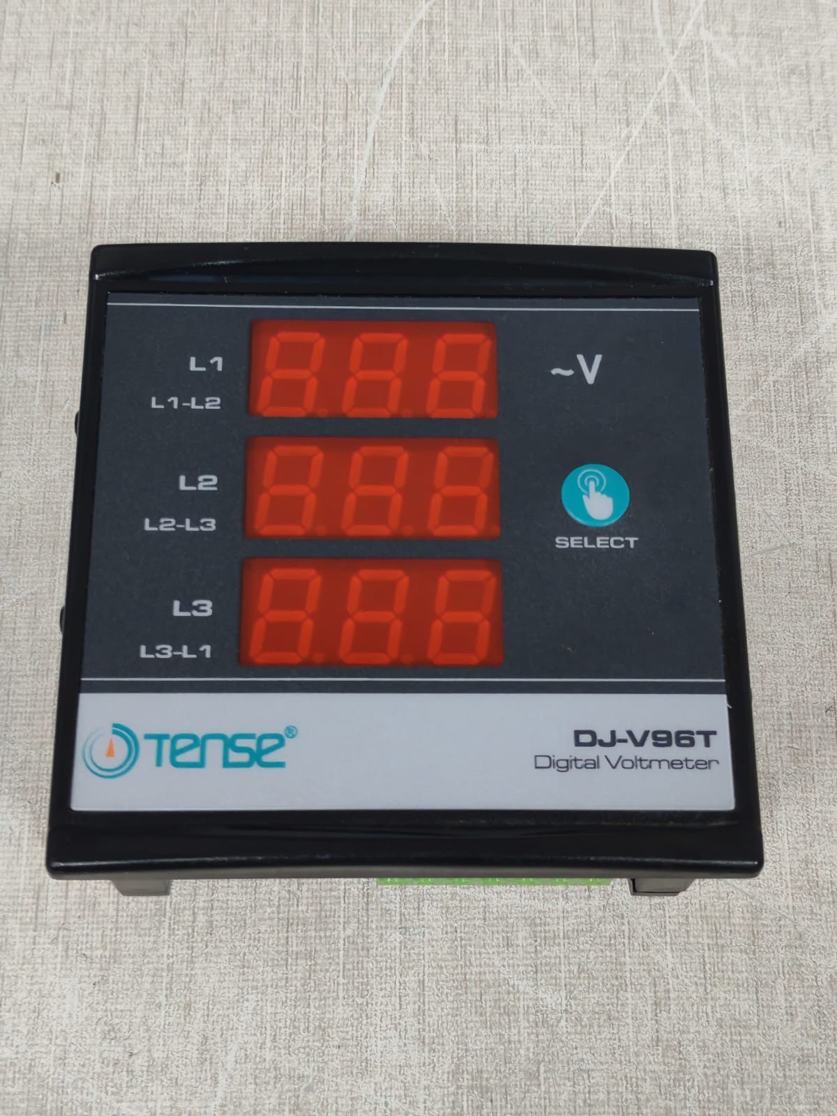 TENSE DJ-V96T TENSE DJ-V96T DIGITAL THREEPHASE VOLMETER 7
