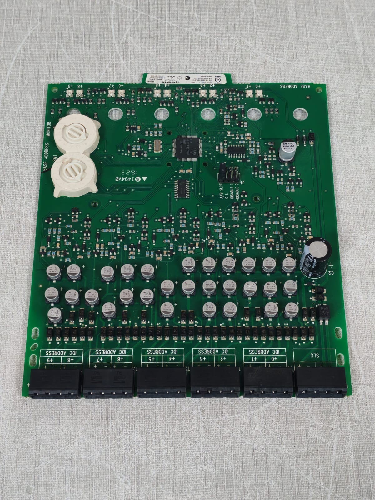NOTIFIER BY HONEYWELL XP10-M REV.010 NOTIFIER BY HONEYWELL XP10-M REV.010 INPUT MONITOR MODULE 5