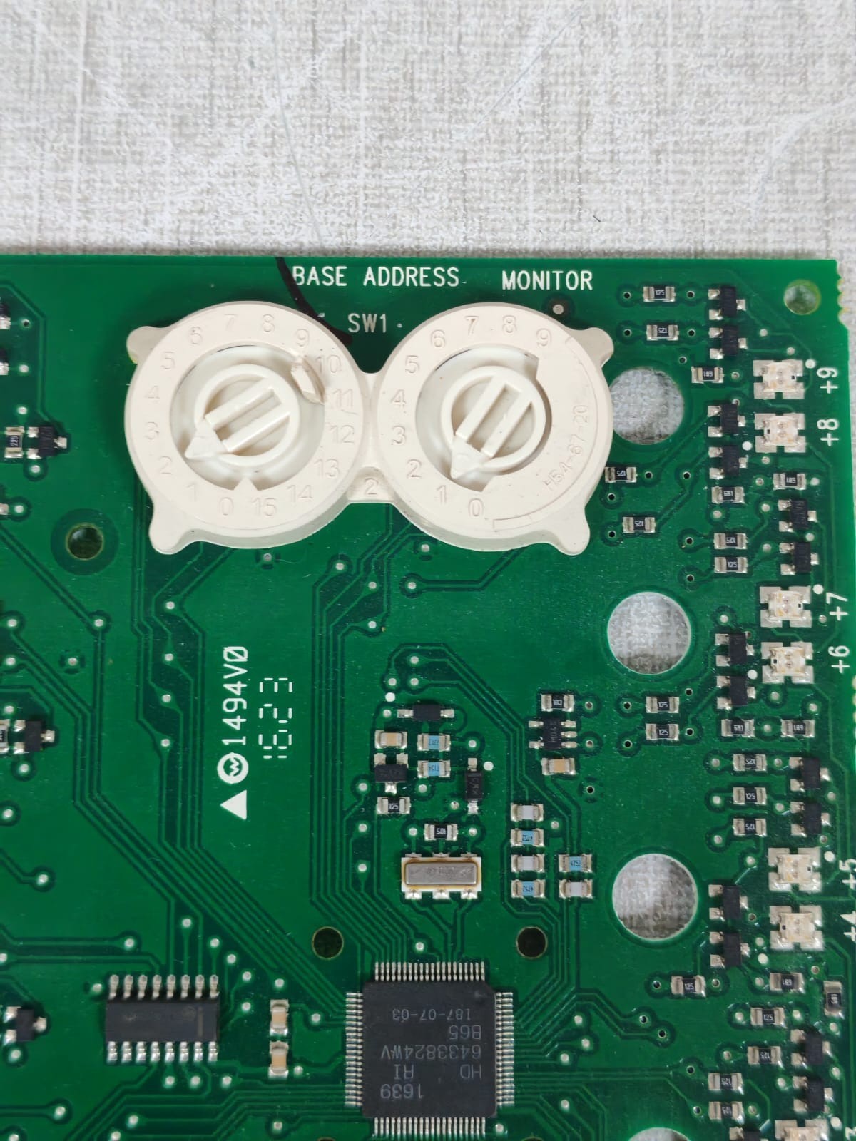 NOTIFIER BY HONEYWELL XP10-M REV.010 NOTIFIER BY HONEYWELL XP10-M REV.010 INPUT MONITOR MODULE 7