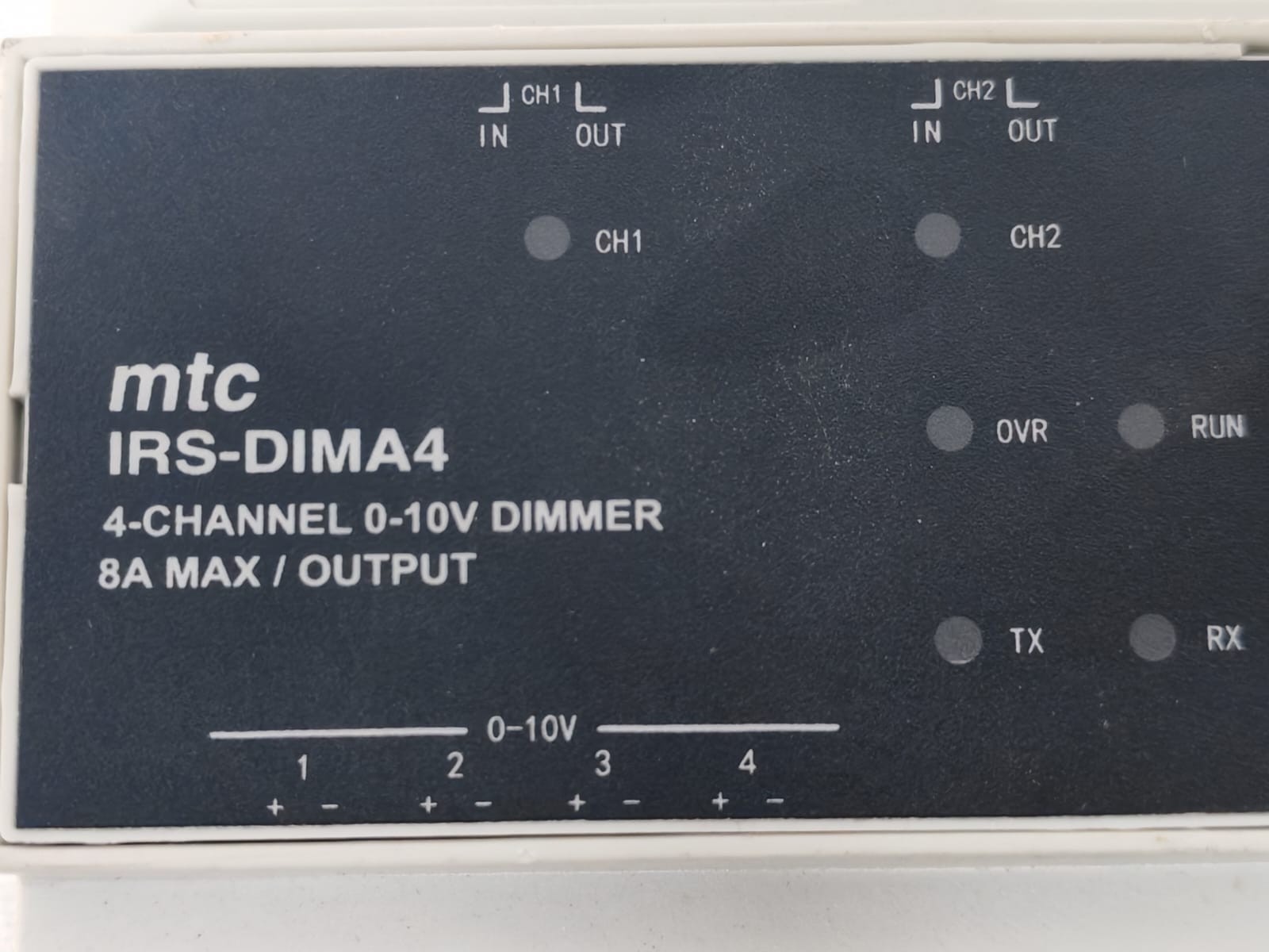 MTC IRS-DIMA4 MTC IRS-DIMA4 4-Channel 0-10V Dimmer 2