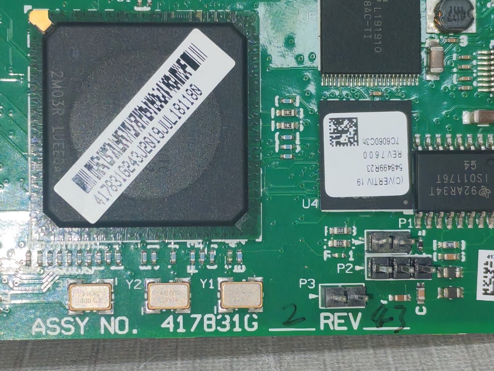 Vertiv Liebert 417831G/2 REV.43 Vertiv Liebert IS-UNITY-DP Communication Card 417831G/2 REV.43 4