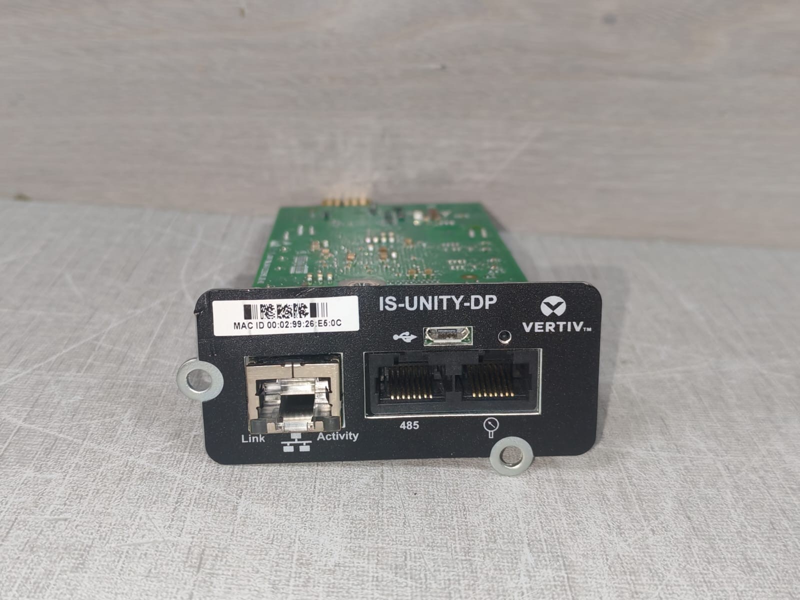 Vertiv Liebert IS-UNITY-DP Communication Card 417831G/2 REV.43