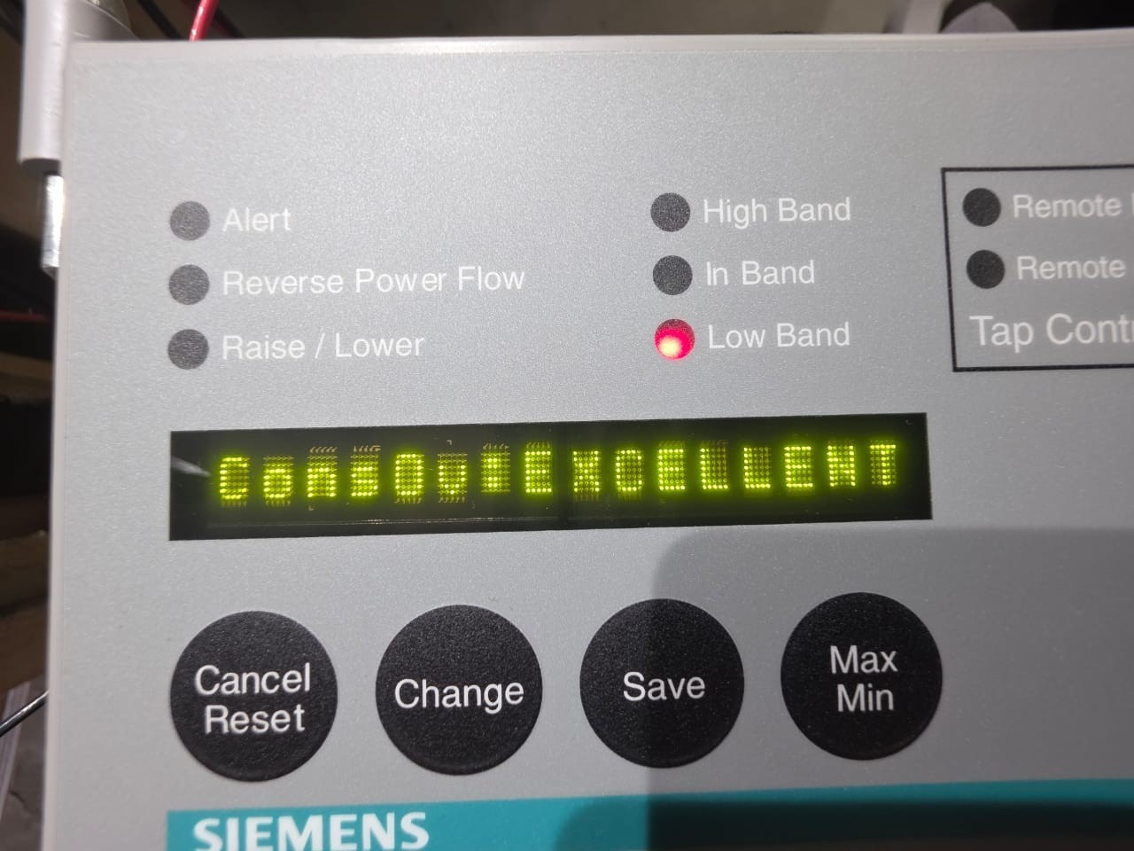 Siemens MJ-4A SIEMENS Accu/Stat MJ-4A Voltage Regulator and Tap Changer Control 2