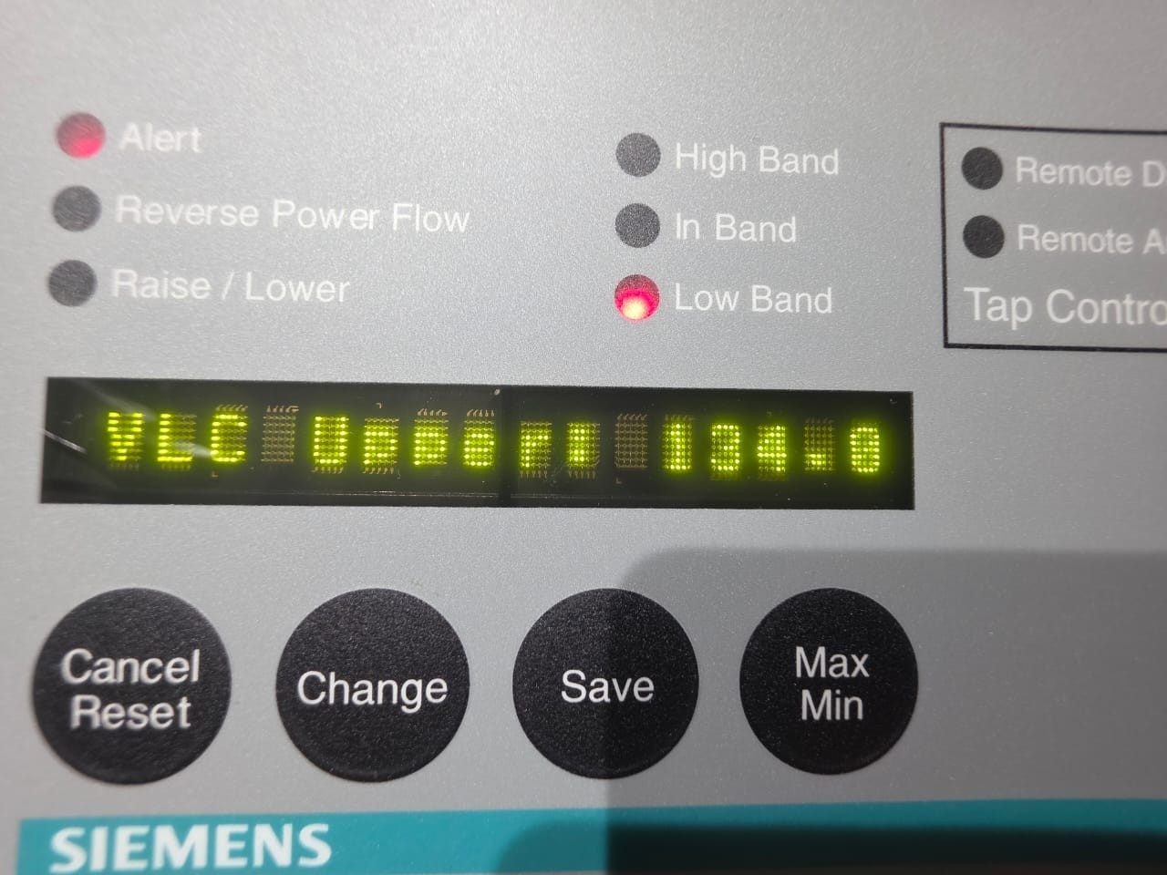 Siemens MJ-4A SIEMENS Accu/Stat MJ-4A Voltage Regulator and Tap Changer Control 3