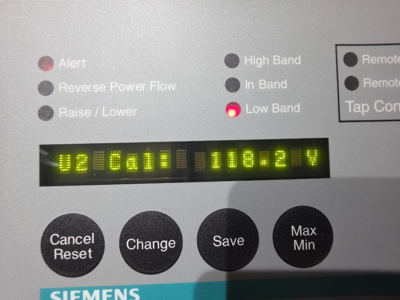 Siemens MJ-4A SIEMENS Accu/Stat MJ-4A Voltage Regulator and Tap Changer Control 5