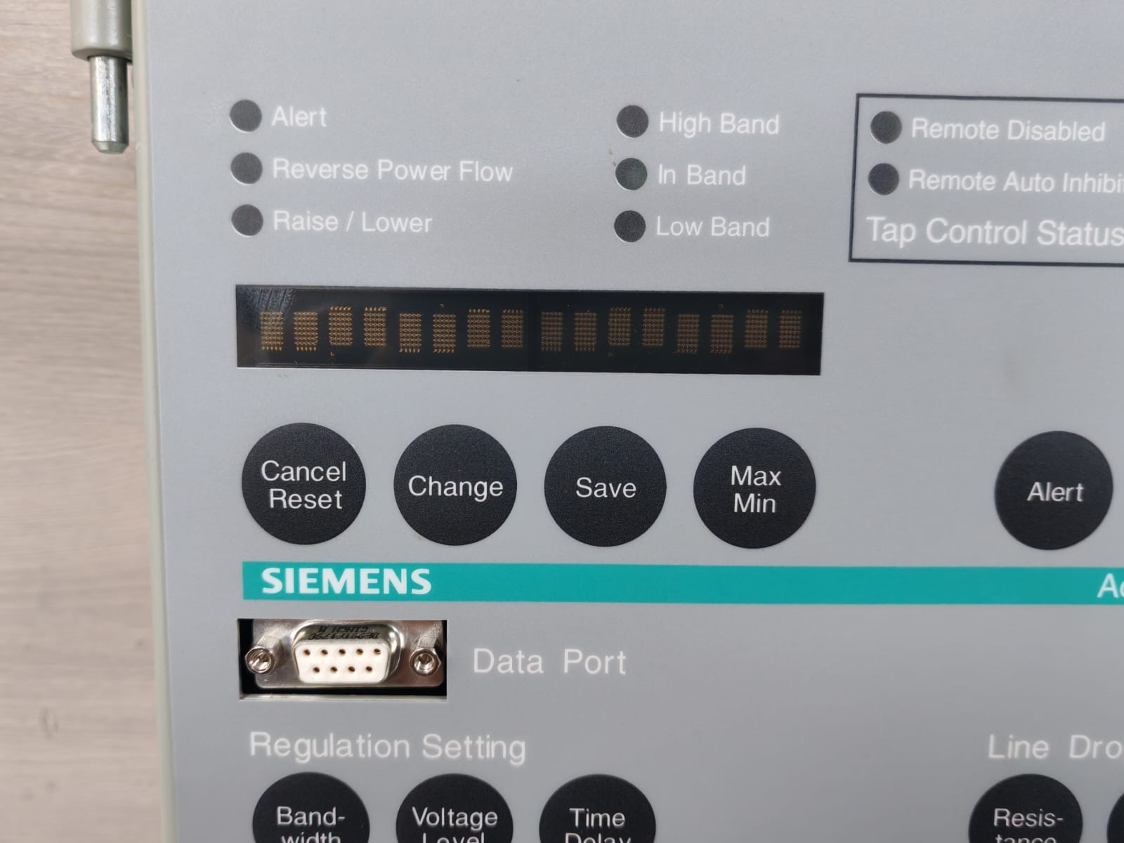 Siemens MJ-4A SIEMENS Accu/Stat MJ-4A Voltage Regulator and Tap Changer Control 8