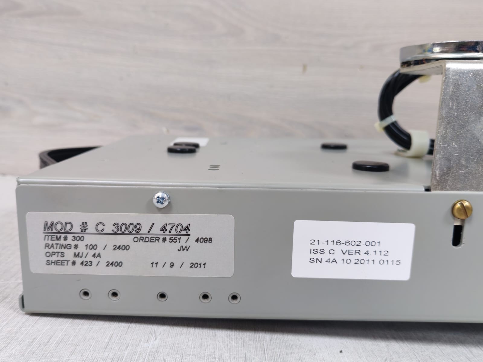Siemens MJ-4A SIEMENS Accu/Stat MJ-4A Voltage Regulator and Tap Changer Control 10