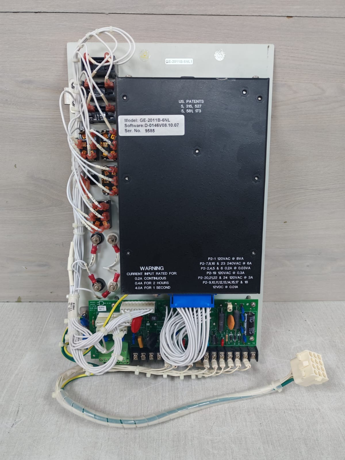 GE GE-2011/ GE-2011B-6NL General Electric GE-2011/ GE-2011B-6NL Voltage Regulator Control 4