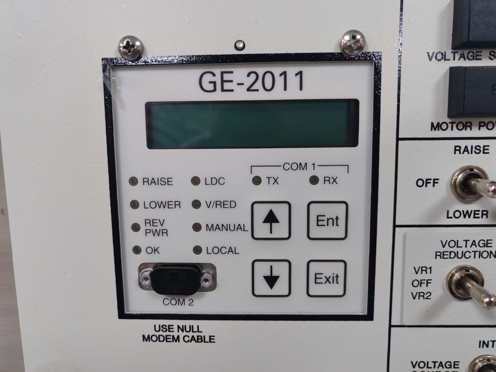 GE GE-2011/ GE-2011B-6NL General Electric GE-2011/ GE-2011B-6NL Voltage Regulator Control 6