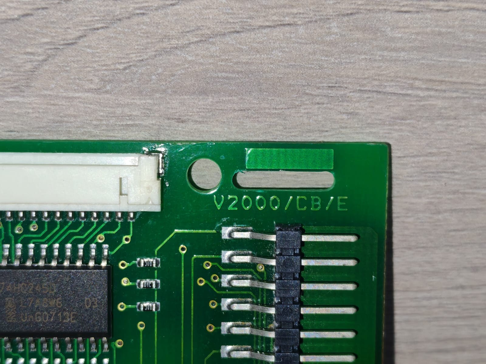 Unbranded V2000/CB/E / V2000/CB/E/A02 V2000/CB/E / V2000/CB/E/A02 PRINTED CIRCUIT BOARD FROM INTERTEK 4008002 2