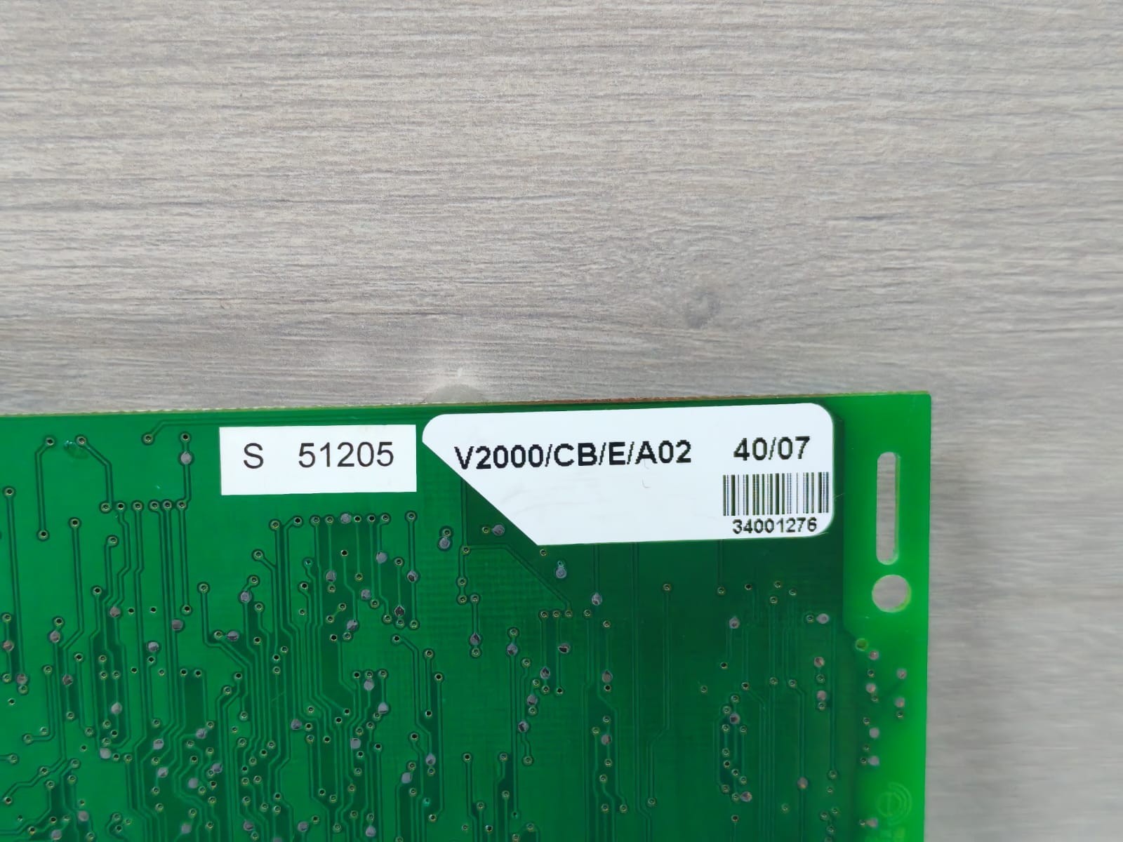 Unbranded V2000/CB/E / V2000/CB/E/A02 V2000/CB/E / V2000/CB/E/A02 PRINTED CIRCUIT BOARD FROM INTERTEK 4008002 9