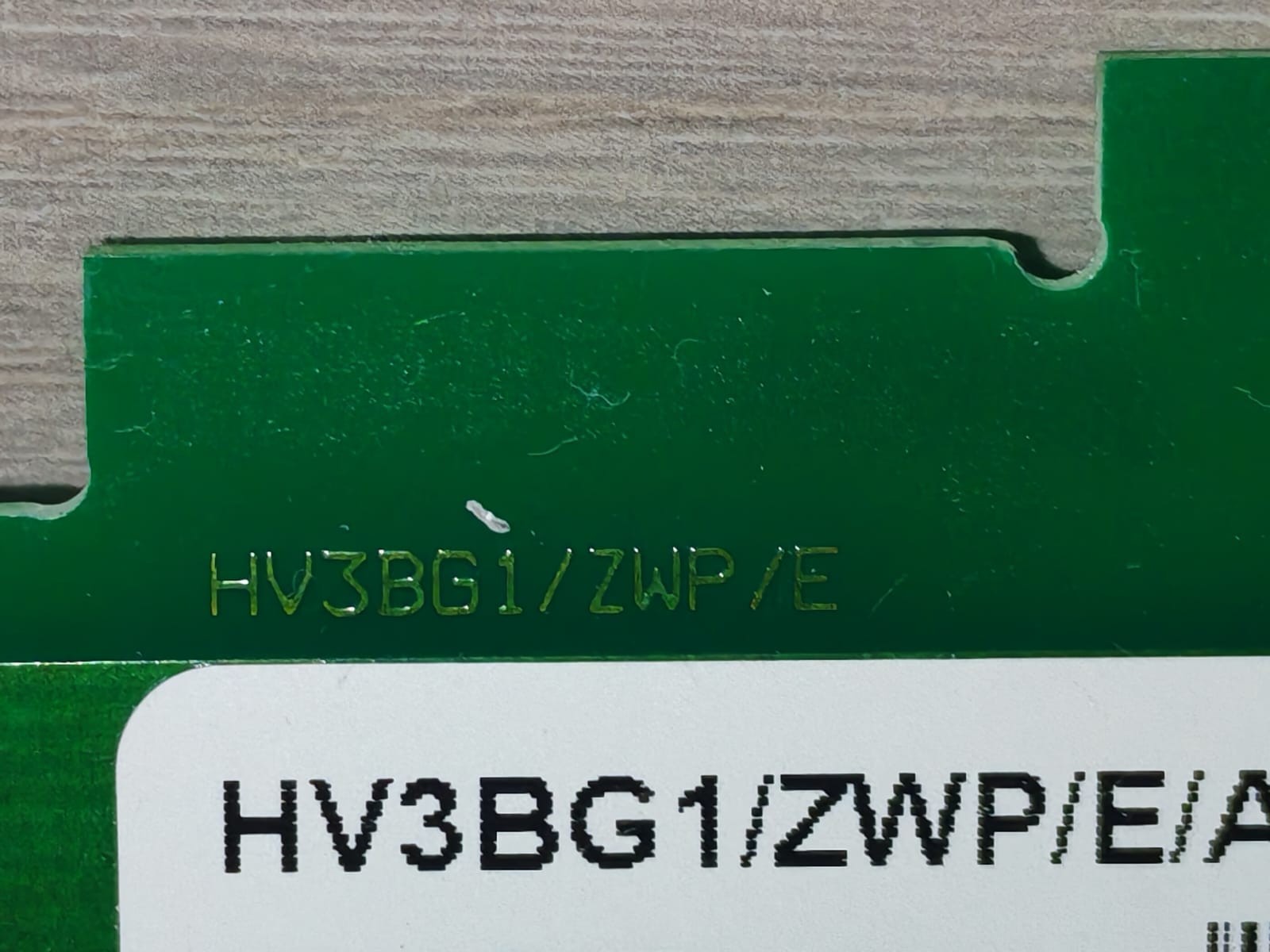 Unbranded HV3BG1/ZWP/E - HV3BG1/ZWP /A01 HV3BG1/ZWP/E - HV3BG1/ZWP /A01 PRINTED CIRCUIT BOARD FROM INTERTEK 4008002 4