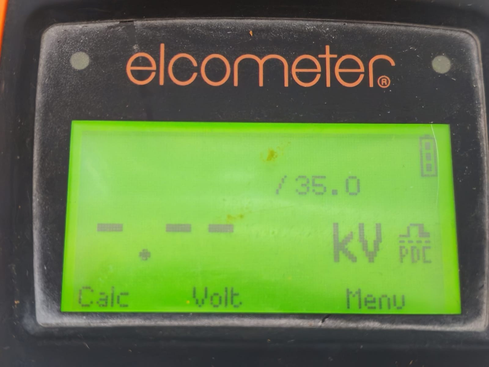 Elcometer D280-T- TB23669-000 V1.2 280 V01.53 ELCOMETER 280 P/N: D280-T- TB23669-000 V1.2 280 V01.53 HOLIDAY DETECTOR 4