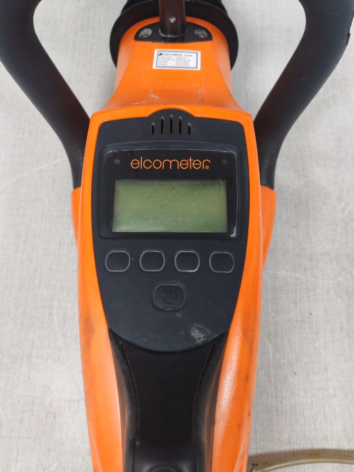 Elcometer D280-T- TB23669-000 V1.2 280 V01.53 ELCOMETER 280 P/N: D280-T- TB23669-000 V1.2 280 V01.53 HOLIDAY DETECTOR 6