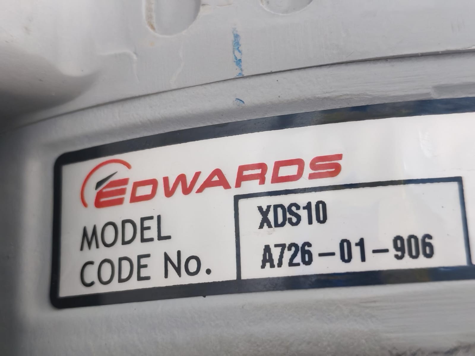 Edwards XDS10 / A726-01-906 EDWARDS XDS10 / A726-01-906 DRY SCROLL VACCUM PUMPS 6