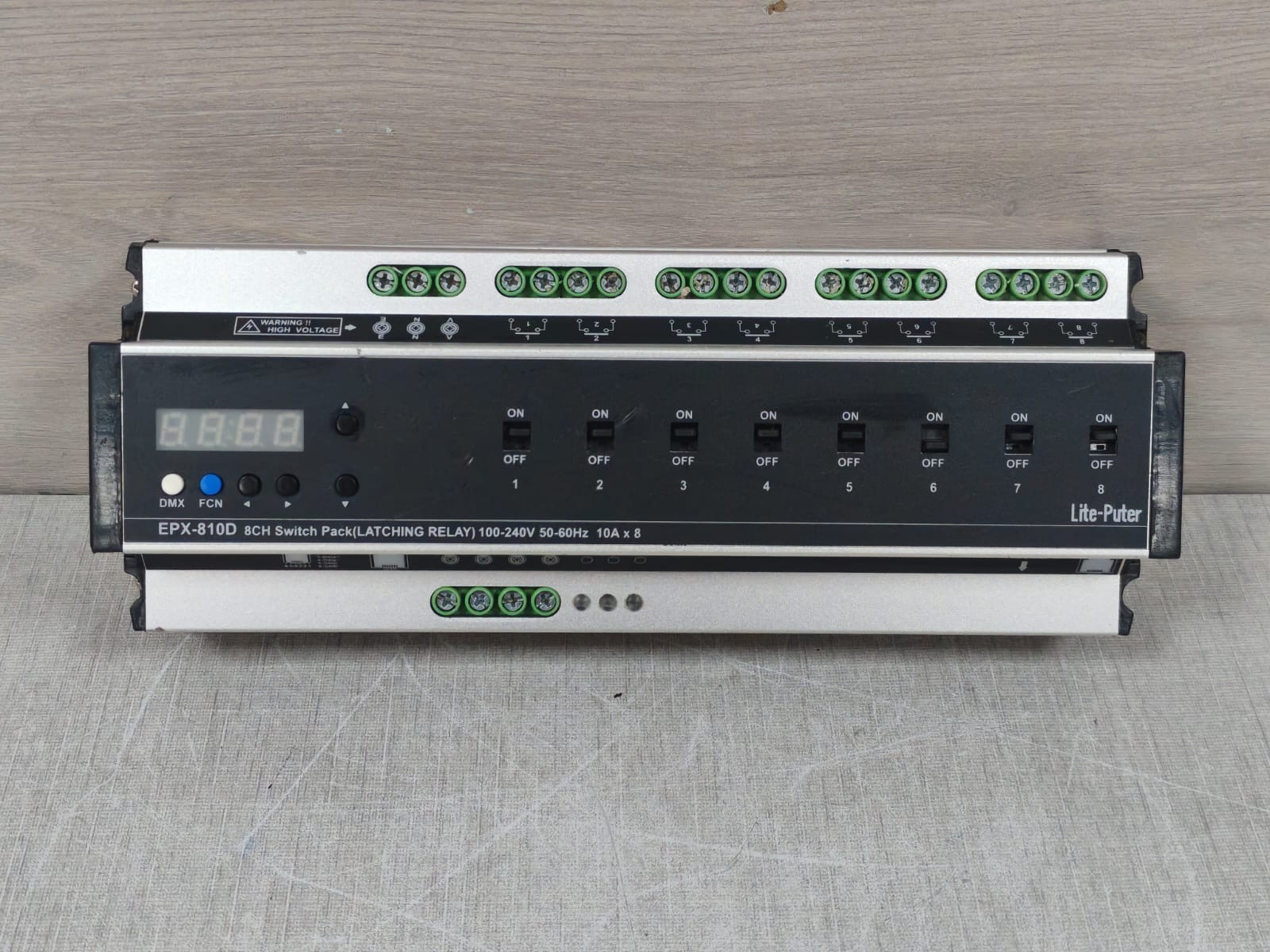 LITE-PUTER L098C31001 LITE-PUTER EPX-810D L098C31001 8CH SWITCH PACK (LATCHING RELAY) 2