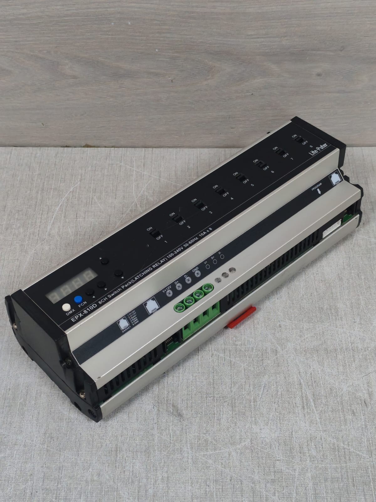 LITE-PUTER L098C31001 LITE-PUTER EPX-810D L098C31001 8CH SWITCH PACK (LATCHING RELAY) 7