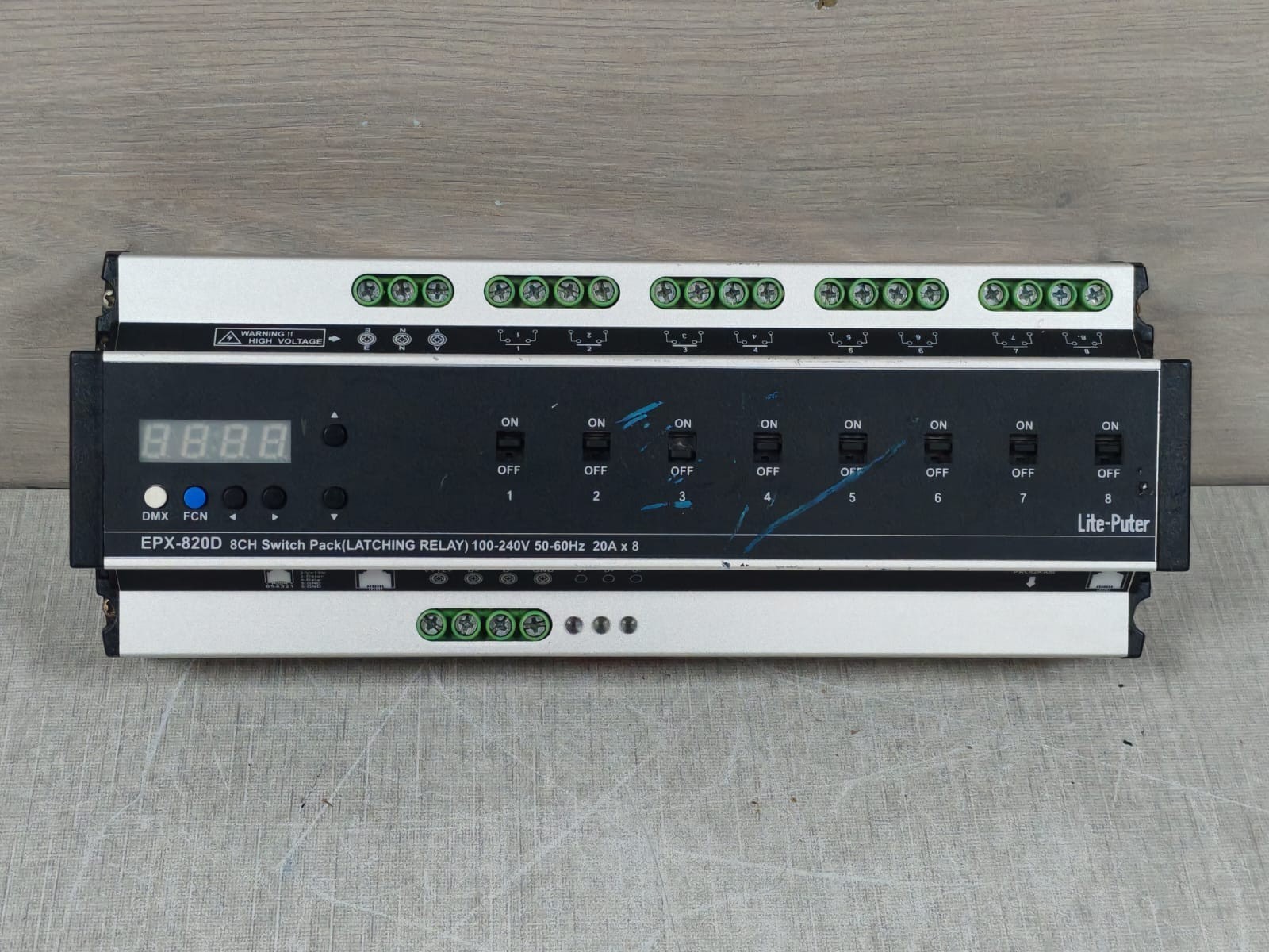 LITE-PUTER ZC13009 LITE-PUTER EPX-820D ZC13009 8CH SWITCH PACK (LATCHING RELAY) 2