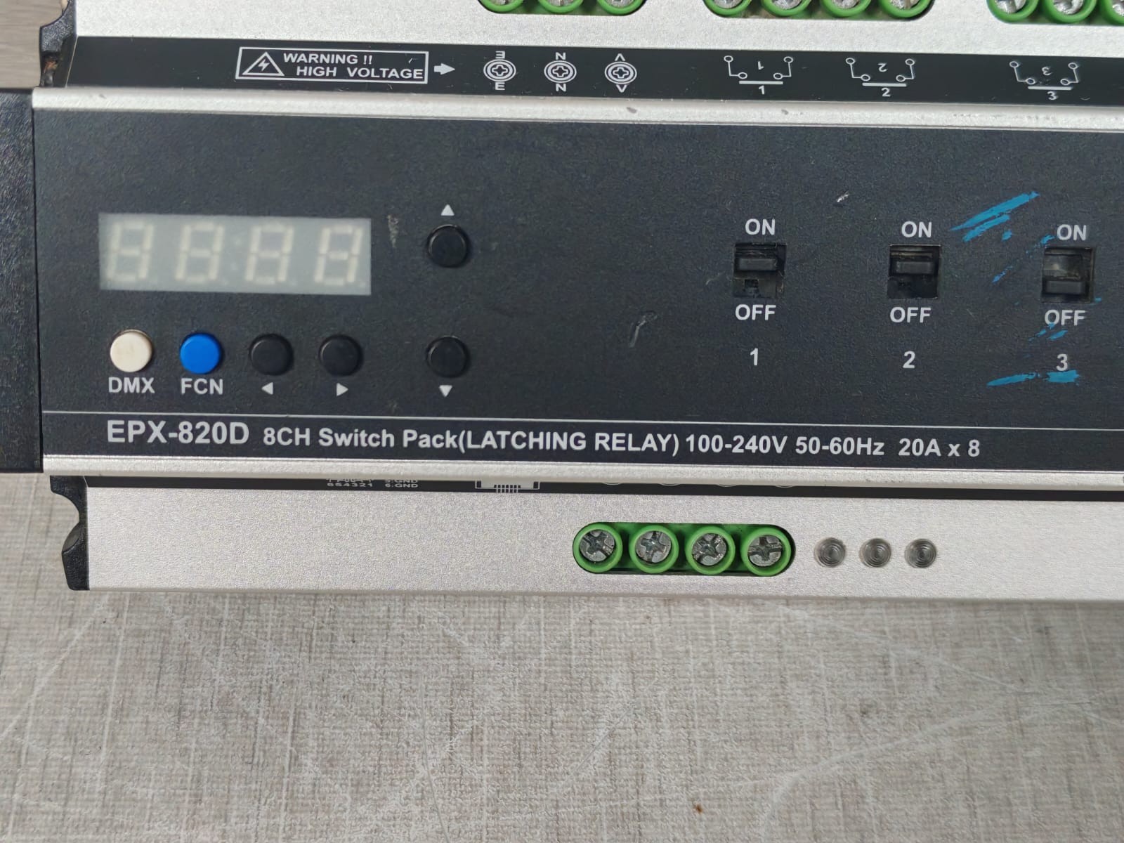 LITE-PUTER ZC13009 LITE-PUTER EPX-820D ZC13009 8CH SWITCH PACK (LATCHING RELAY) 5