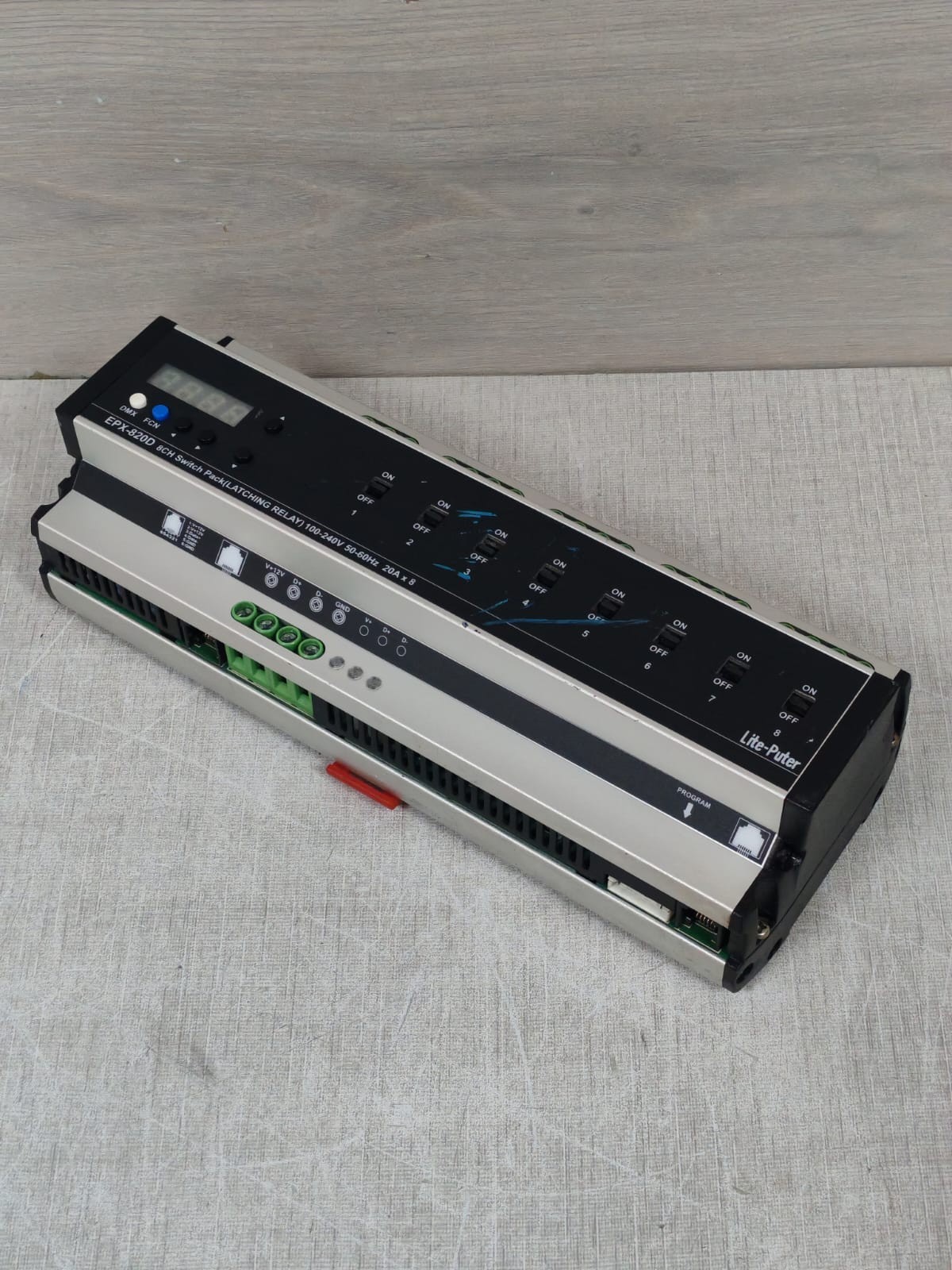 LITE-PUTER ZC13009 LITE-PUTER EPX-820D ZC13009 8CH SWITCH PACK (LATCHING RELAY) 8