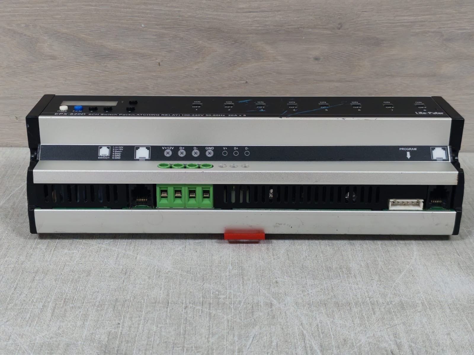LITE-PUTER ZC13009 LITE-PUTER EPX-820D ZC13009 8CH SWITCH PACK (LATCHING RELAY) 9