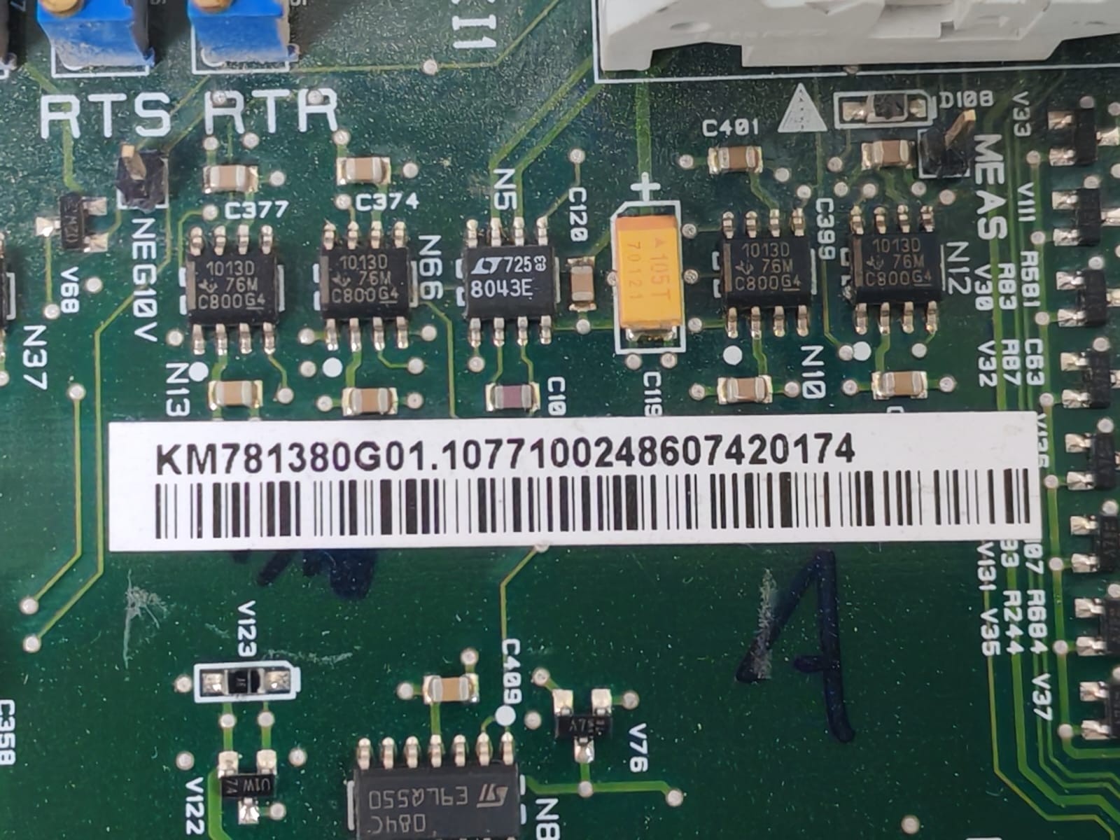 KONE KM781380G01 KONE V3F25 HCB PCB 781383H02A/ KM781380G01 3