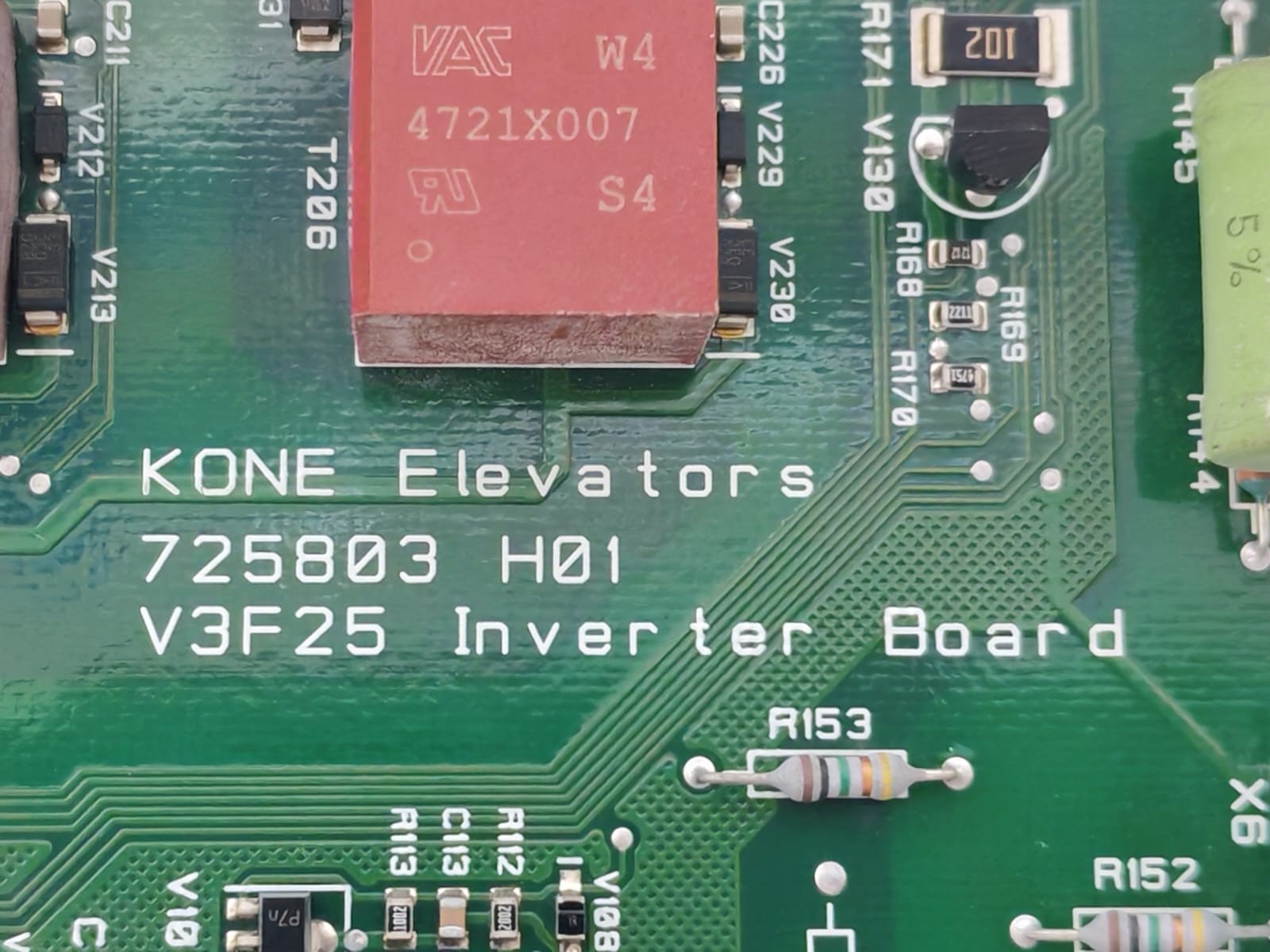 KONE KM725800G01 KONE 725803 H01 V3F25 Inverter Board KM725800G01 2
