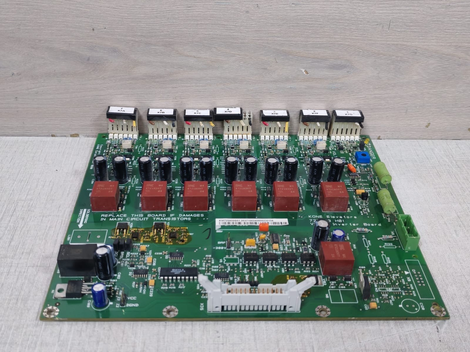 KONE KM725800G01 KONE 725803 H01 V3F25 Inverter Board KM725800G01 5