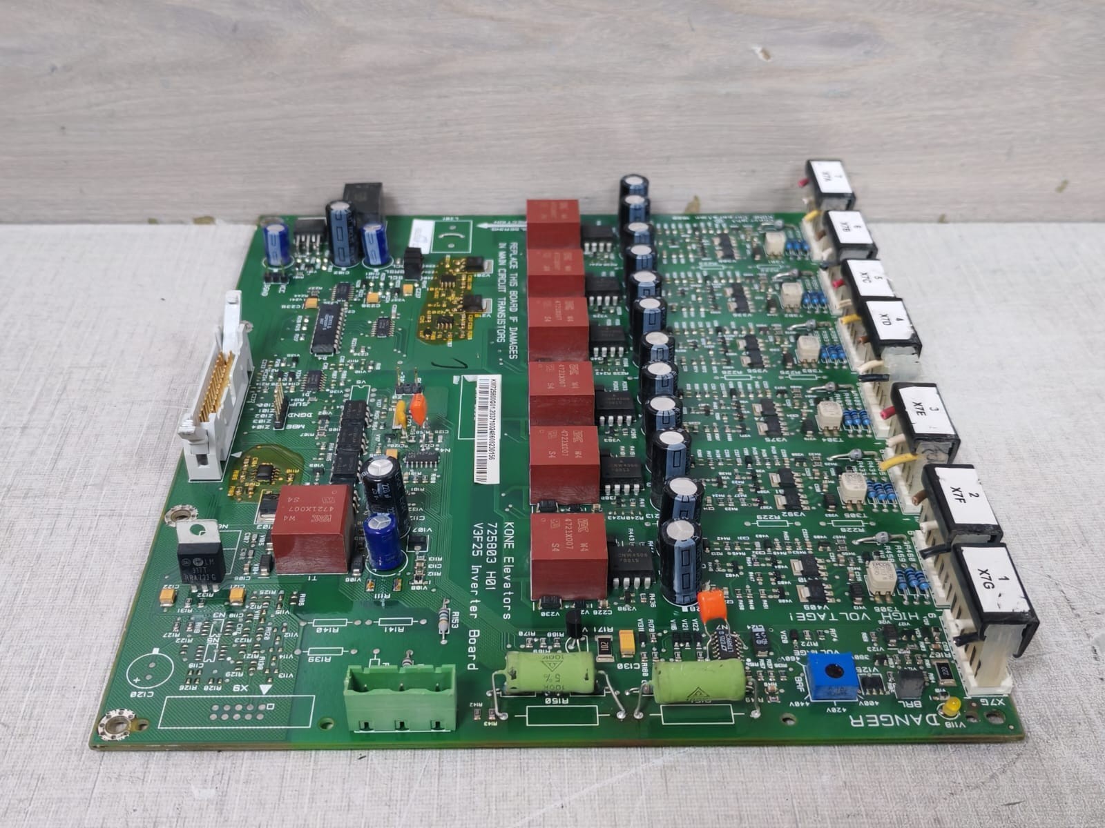 KONE KM725800G01 KONE 725803 H01 V3F25 Inverter Board KM725800G01 7