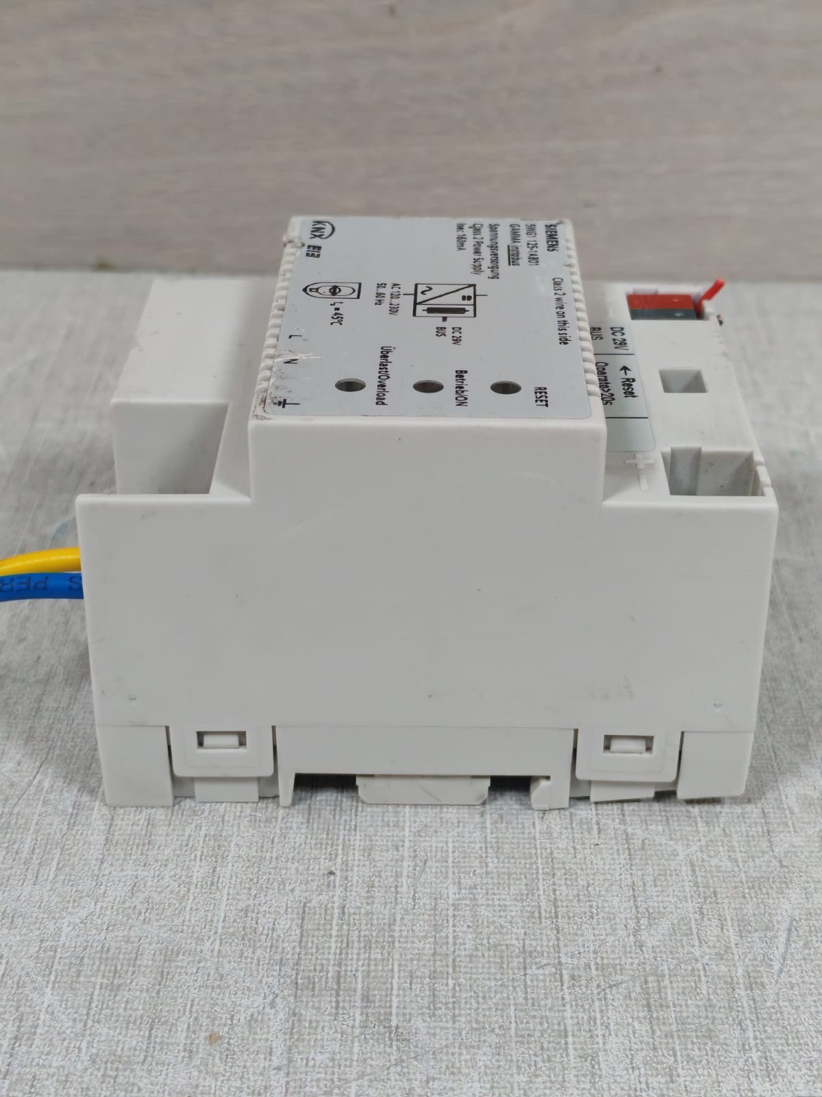 Siemens 5WG1125-1AB22 SIEMENS 5WG1 125-1AB01 GAMMA INSTABUS POWER SUPPLY 160mA 8