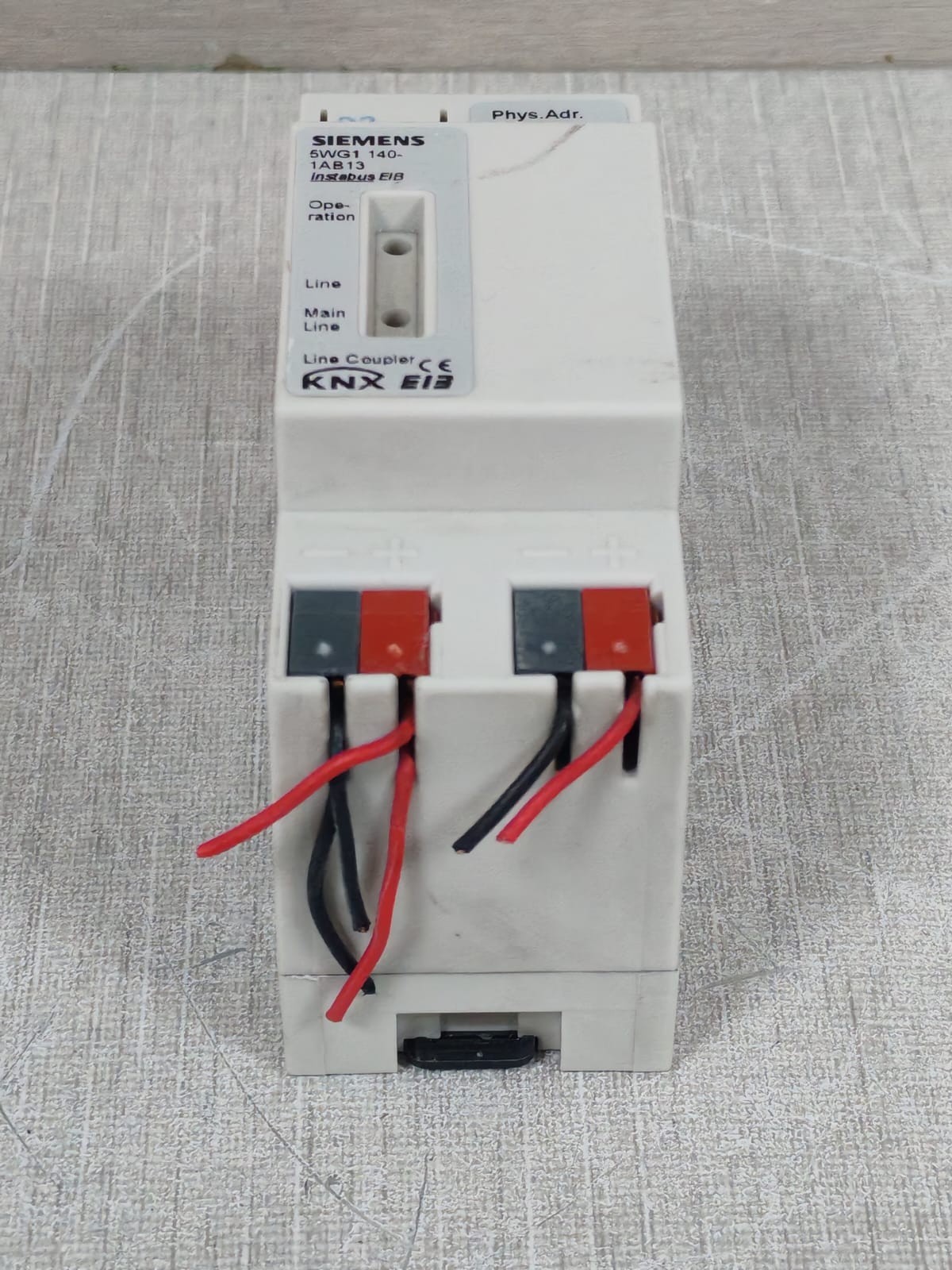 Siemens 5WG1 140-1AB13 SIEMENS 5WG1 140-1AB13 INSTABUS EIB LINE COUPLER 7
