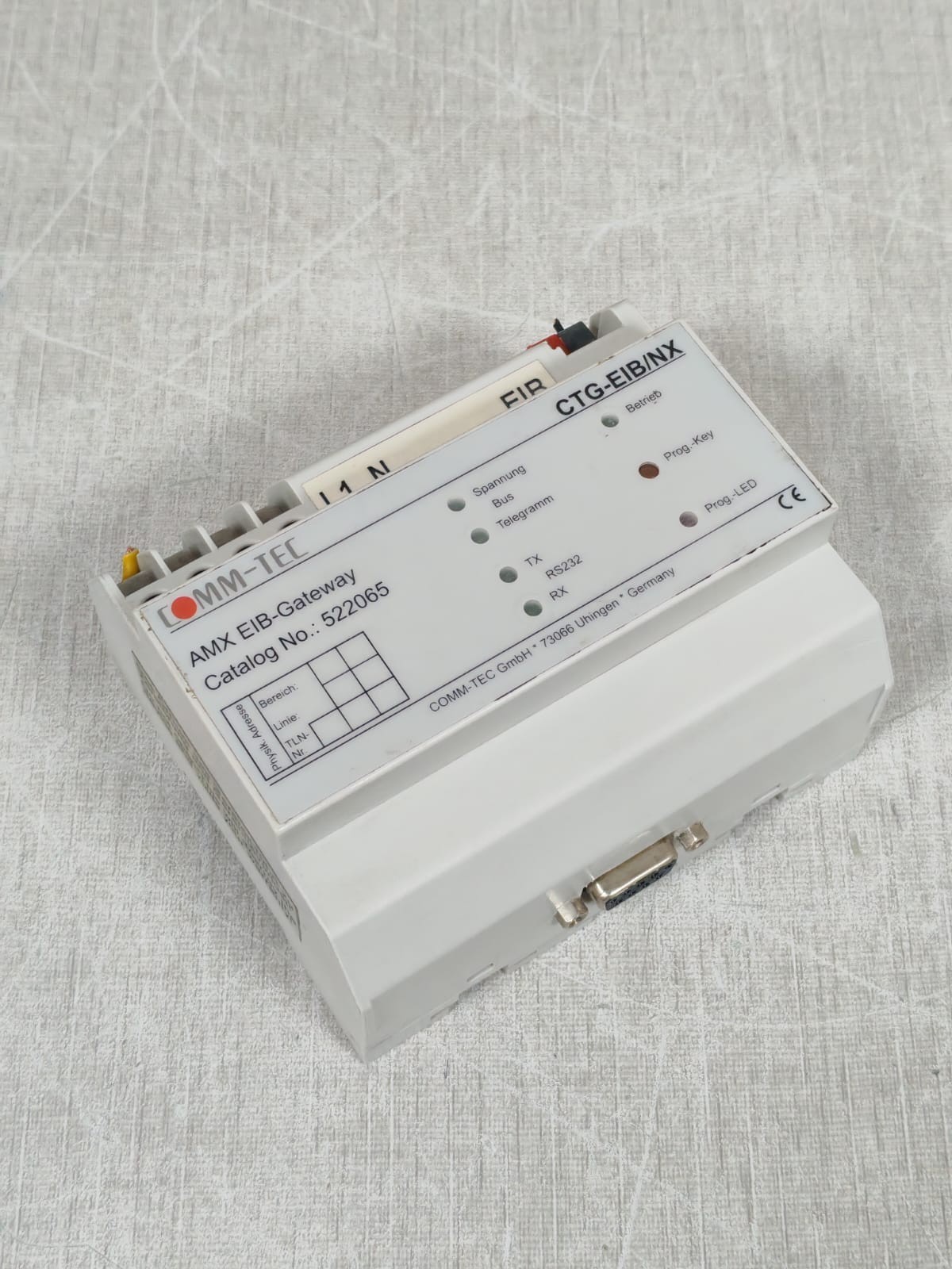 COMM-TEC CTG-EIB/NX 522065 / 3905308 COMM-TEC CTG-EIB/NX 522065 / 3905308 AMX EIB-GATEAWAY 3