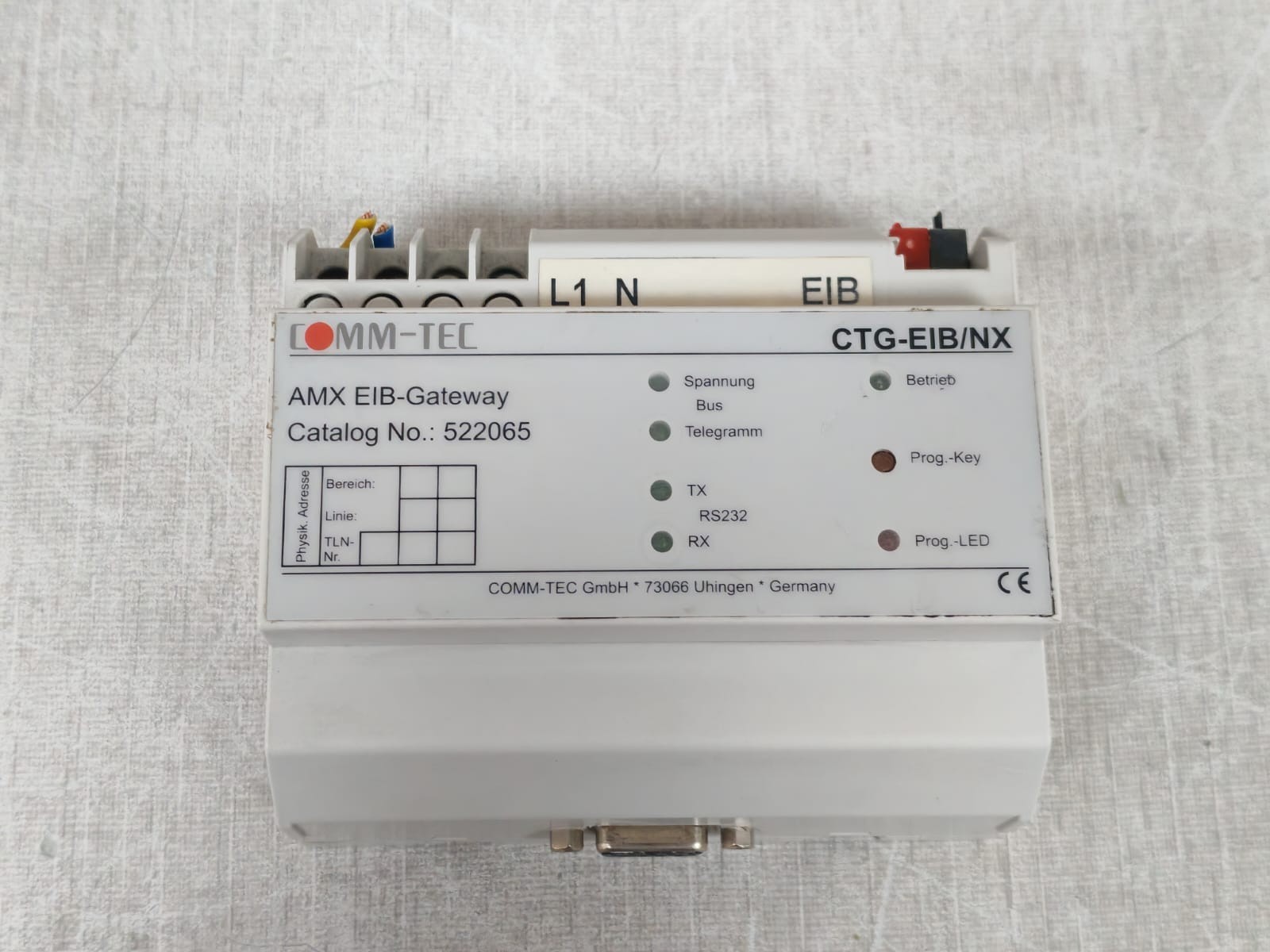 COMM-TEC CTG-EIB/NX 522065 / 3905308 COMM-TEC CTG-EIB/NX 522065 / 3905308 AMX EIB-GATEAWAY 5