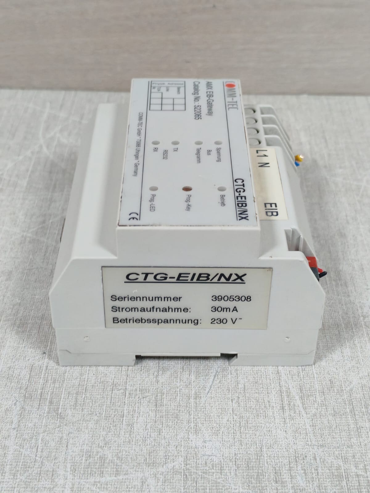 COMM-TEC CTG-EIB/NX 522065 / 3905308 COMM-TEC CTG-EIB/NX 522065 / 3905308 AMX EIB-GATEAWAY 8