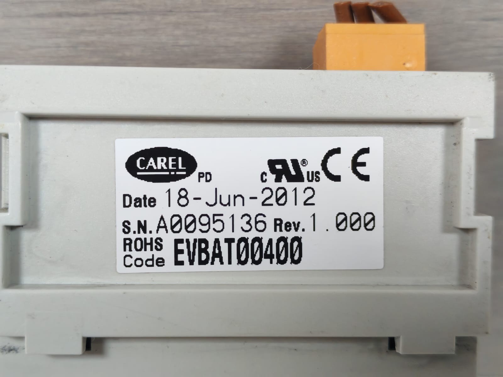 Carel EVBAT00400 CAREL EVBAT00400 REV.1.000 EVD BATTERY MODULE 10