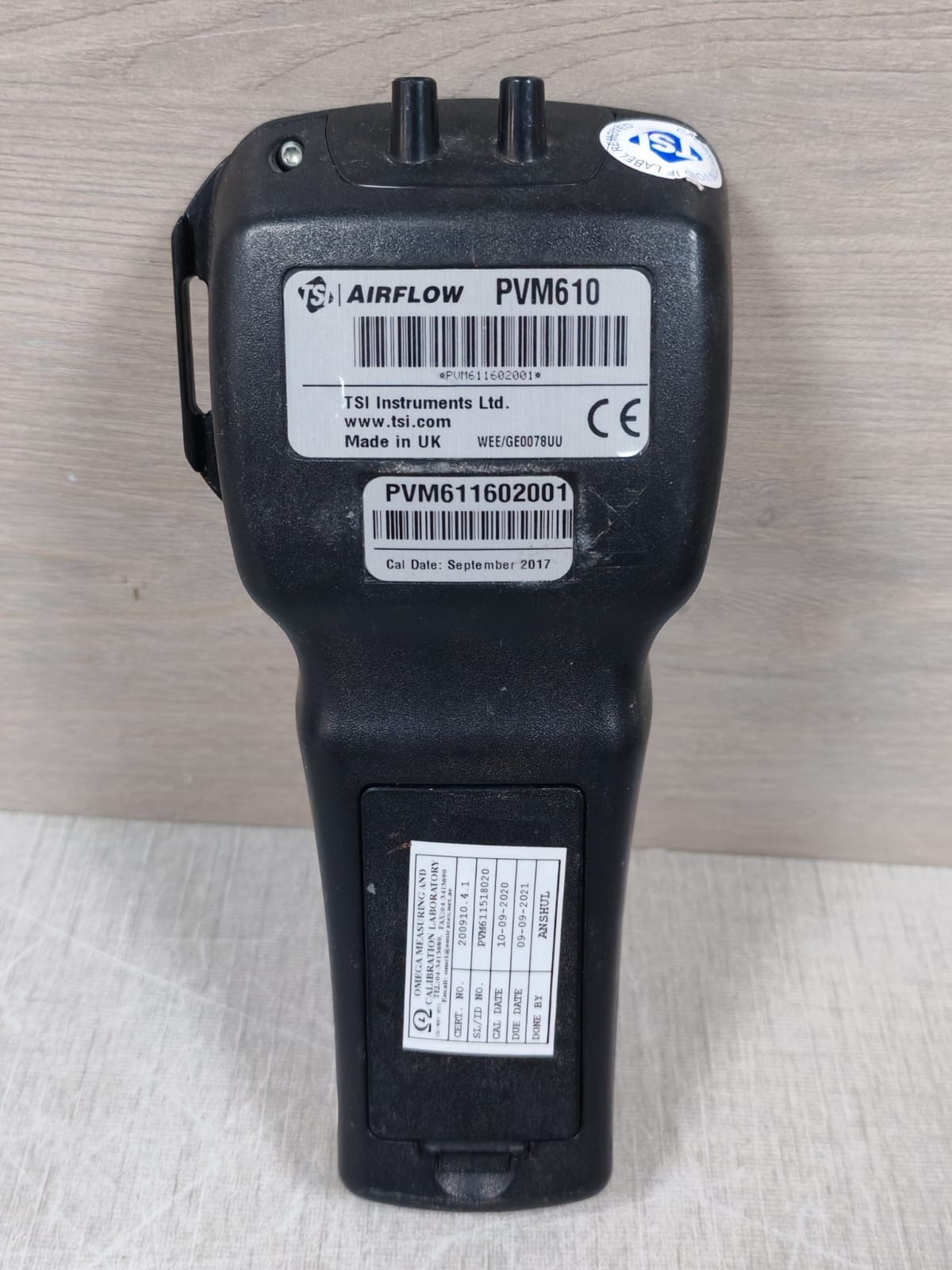 TSI PVM610 TSI Airflow PVM610 Micromanometer REV.1.15.0 7