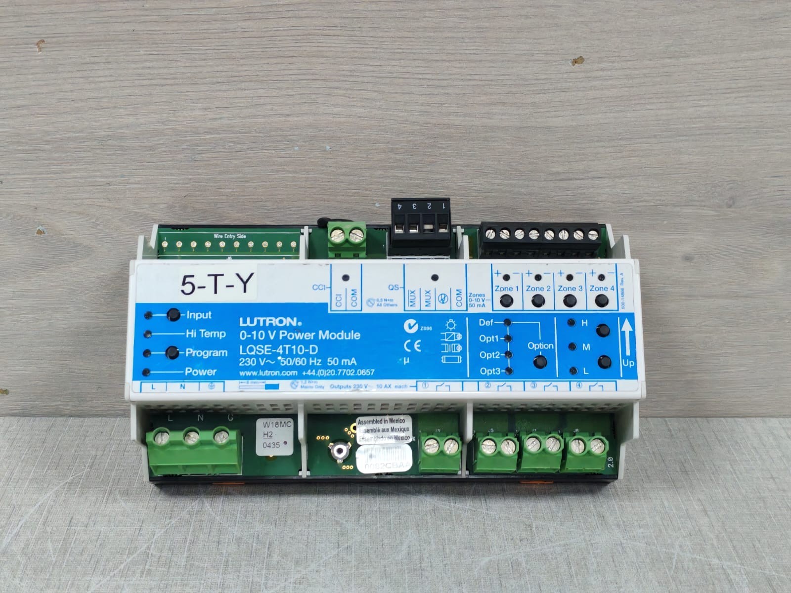 Lutron LQSE-4T10-D LUTRON LQSE-4T10-D 0-10 POWER MODULE 230V 3