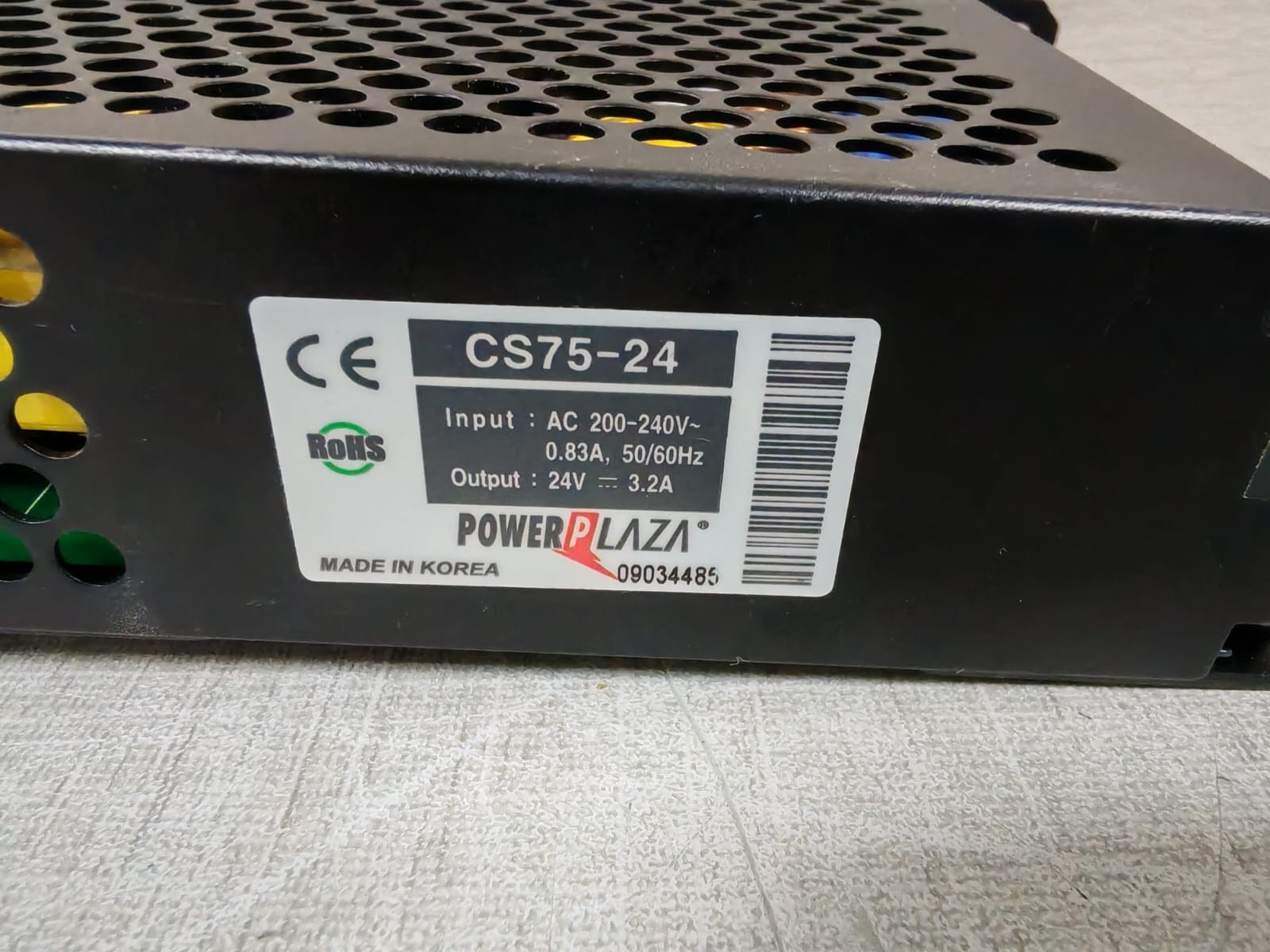 POWER PLAZA CS75-24 POWER PLAZA CS75-24 POWER SUPPLY 3