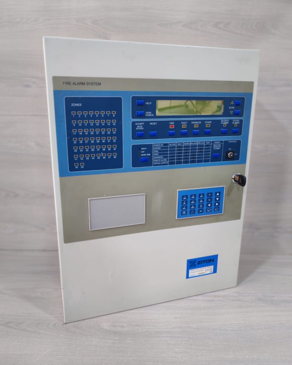 Ziton ZP3 ZITON ZP3 Fire Alarm Panel MB2C-230V-4L / 80803.205 WITH KEY 5