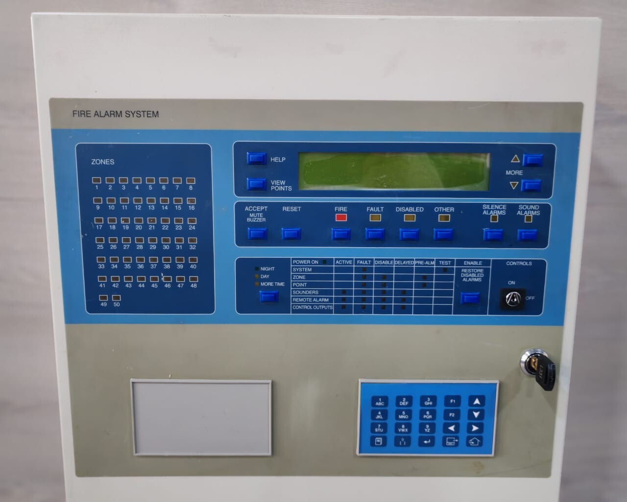 Ziton ZP3 ZITON ZP3 Fire Alarm Panel MB2C-230V-4L / 80803.205 WITH KEY 7