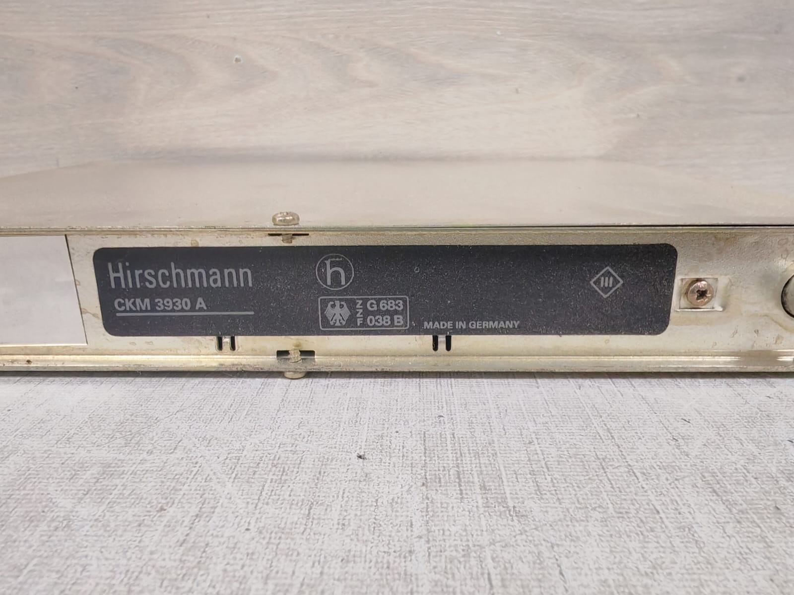 Hirschmann CKM-3930 HIRSCHMANN CKM 3930 A 5