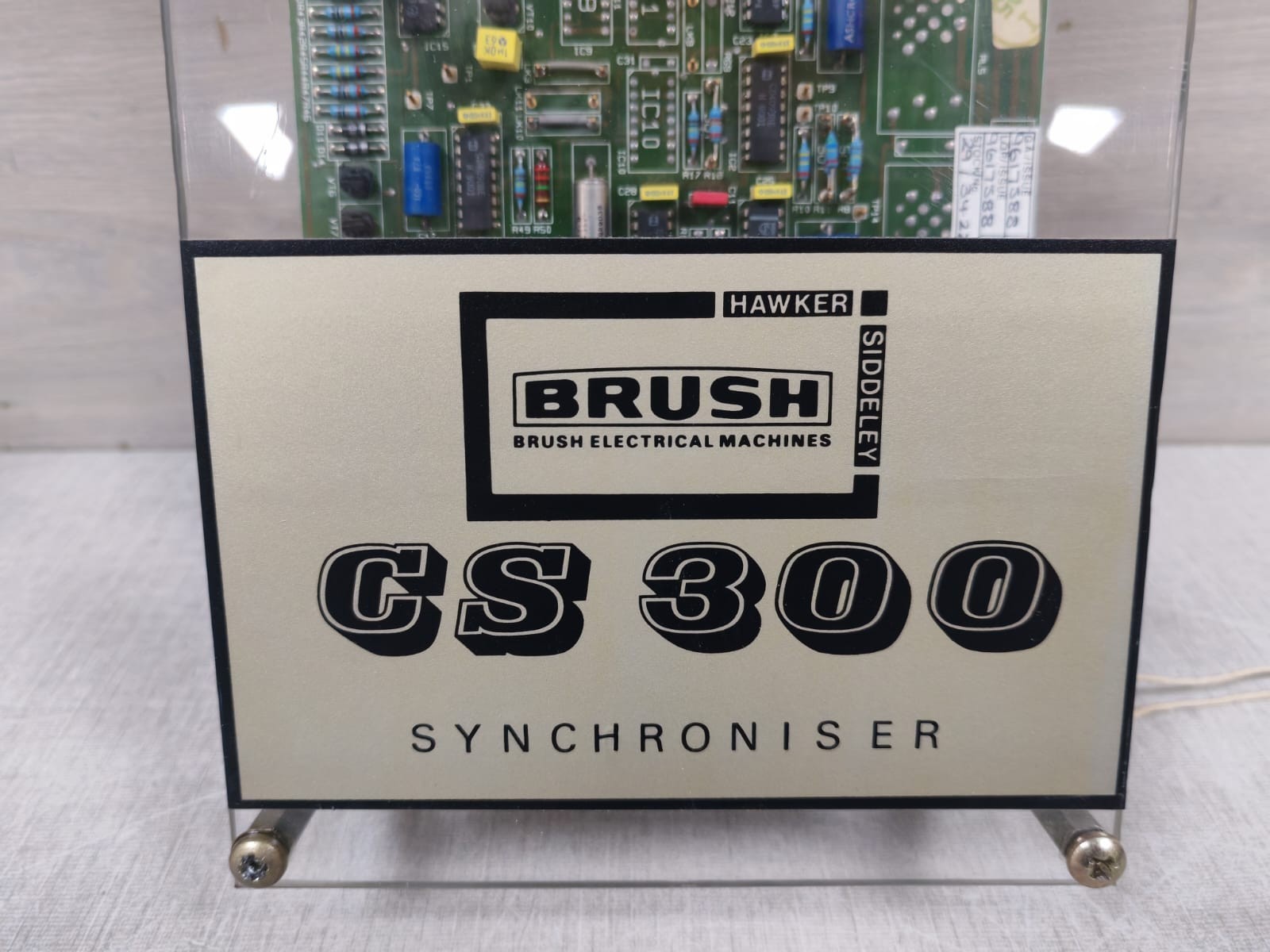 BRUSH CS300 BRUSH ELECTRICAL MACHINES CS300 Synchroniser 2