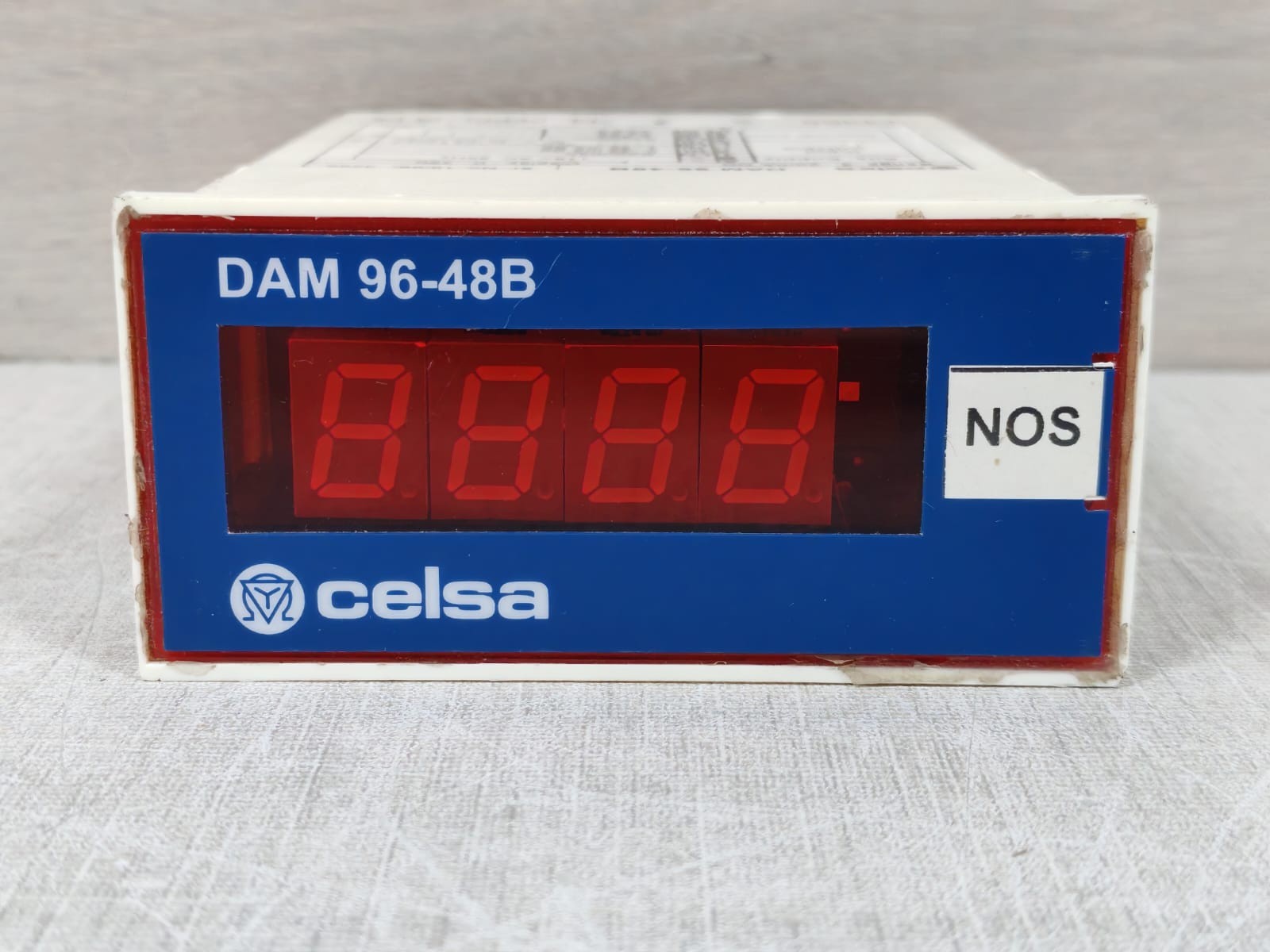 CELSA DAM-96 CELSA DAM 96-48B DIGITAL PANEL METERS 110VAC 2
