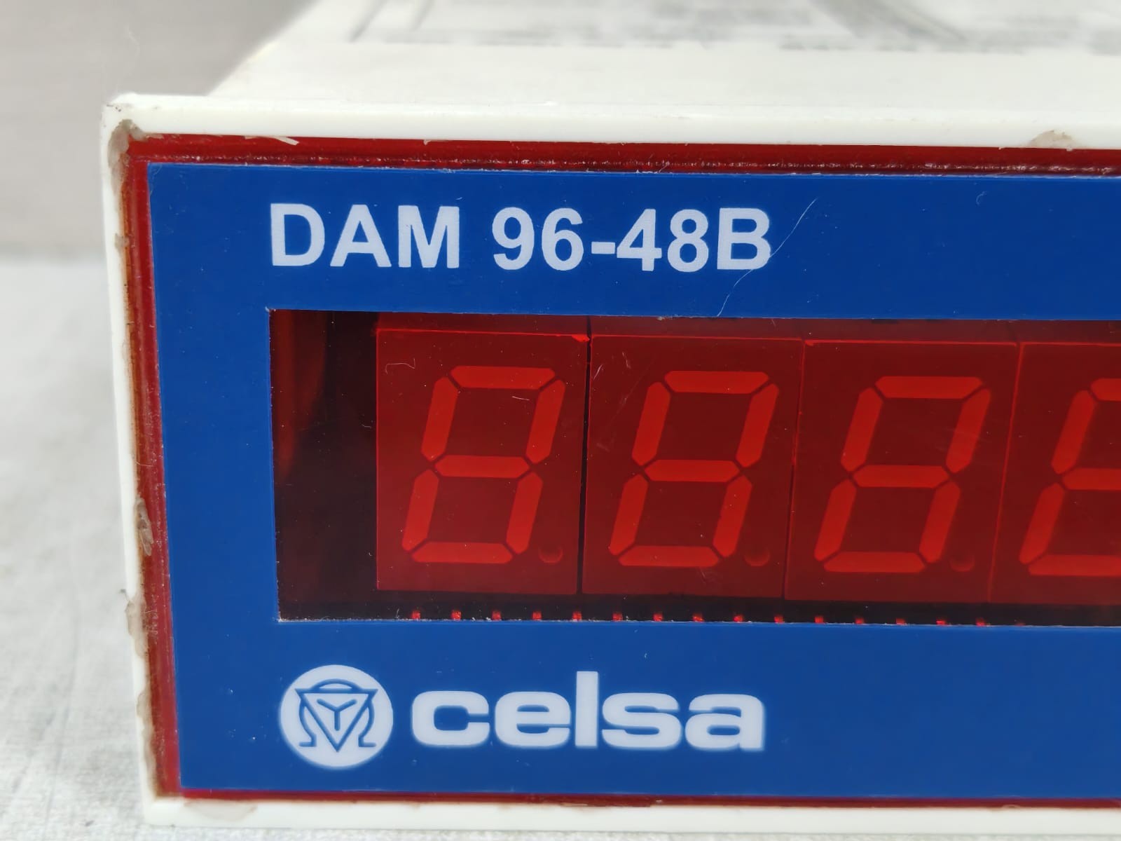 CELSA DAM-96 CELSA DAM 96-48B DIGITAL PANEL METERS 110VAC 3