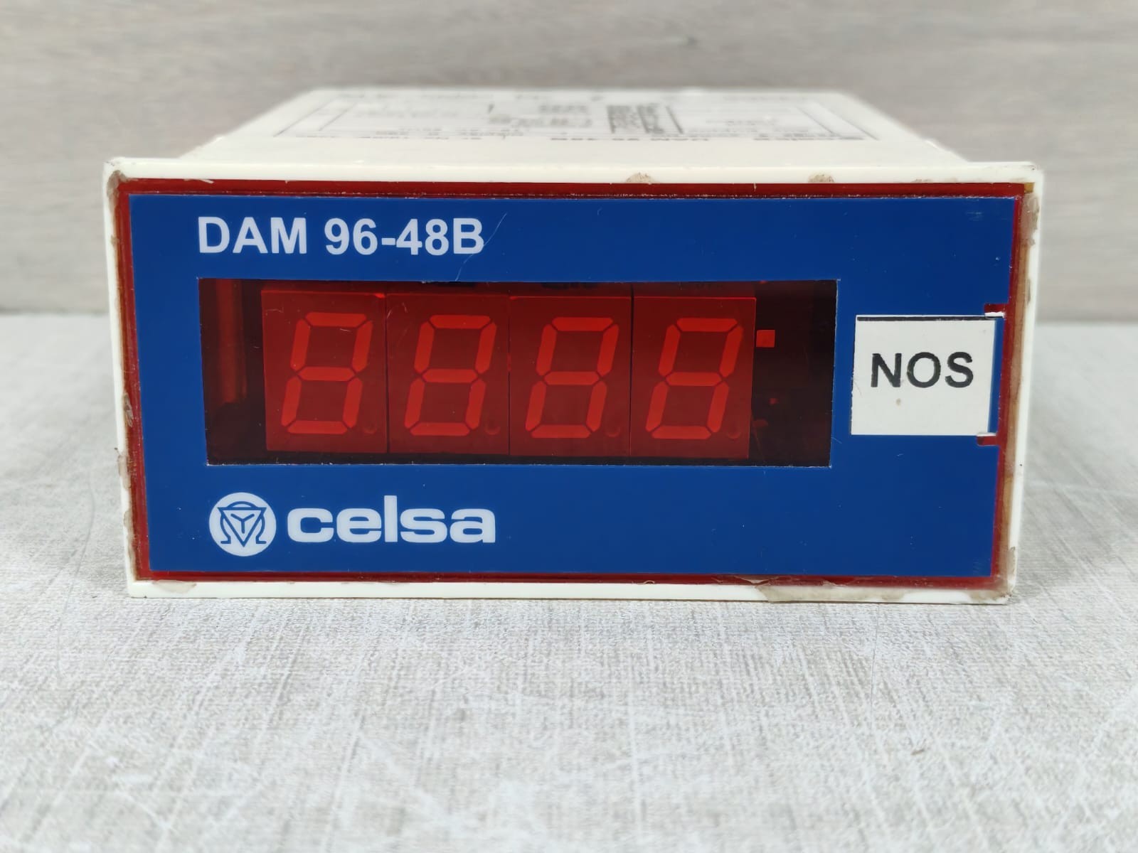 CELSA DAM-96 CELSA DAM 96-48B DIGITAL PANEL METERS 110VAC 6