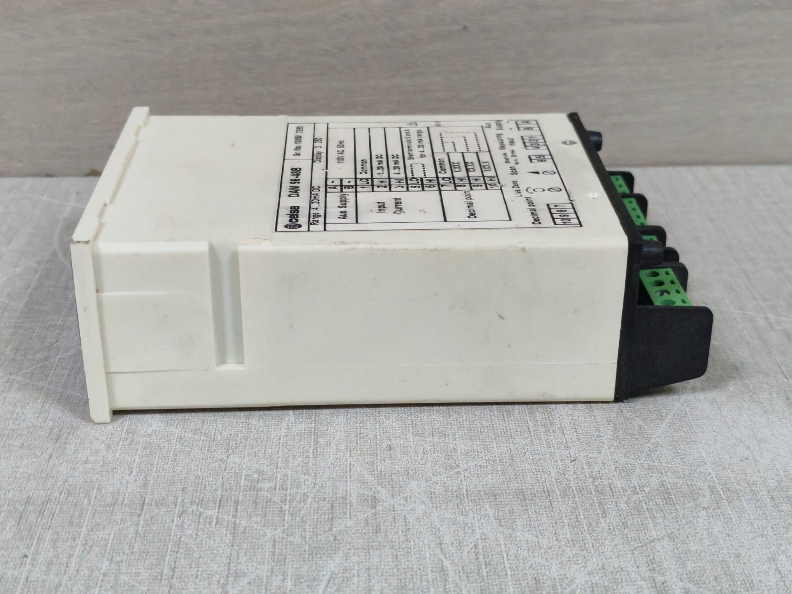 CELSA DAM-96 CELSA DAM 96-48B DIGITAL PANEL METERS 110VAC 10