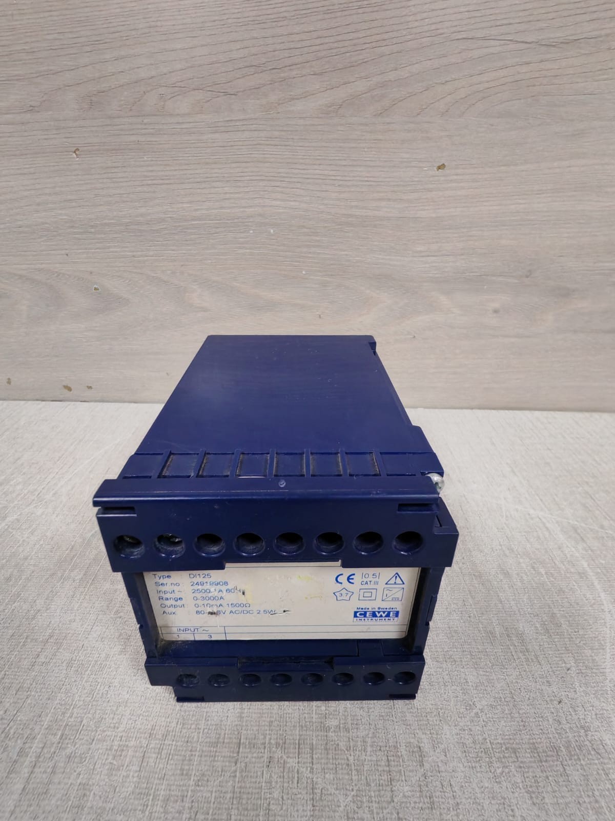 CEWE DI125 CEWE DI125 Transducer 0-3000A 6